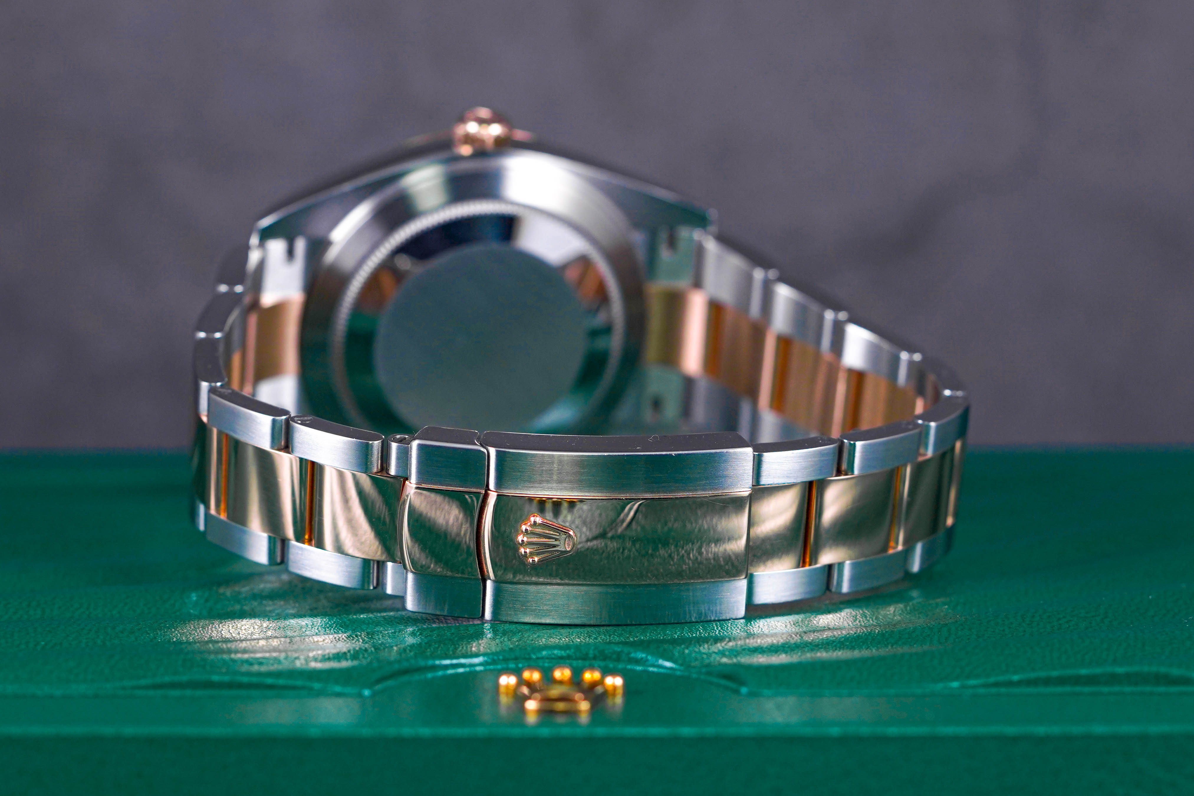 DATEJUST 41MM TWOTONE ROSEGOLD WIMBLEDON DIAL (2018)