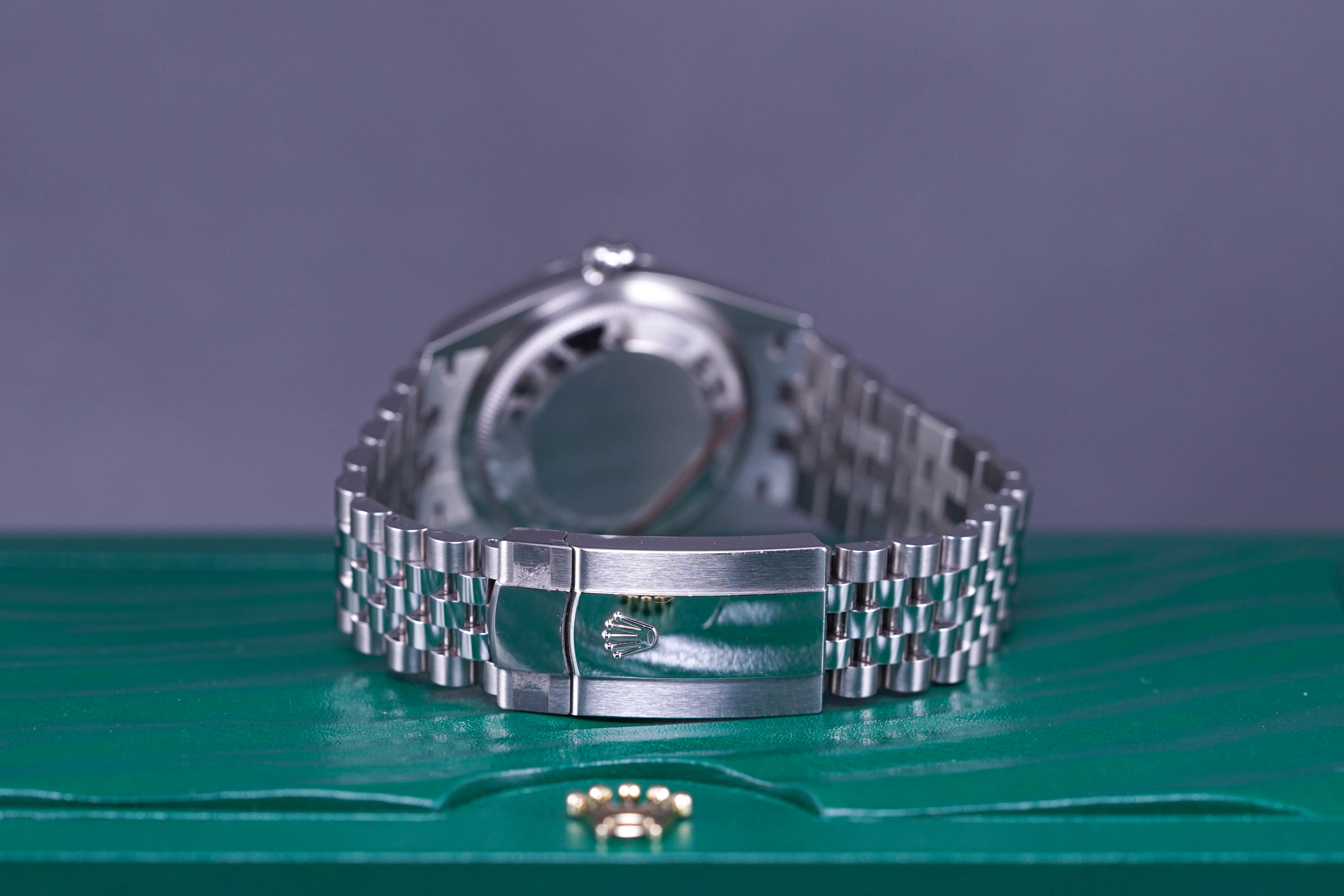 DATEJUST 36MM BLUE FLUTED DIAL FLUTED JUBILEE (2021)