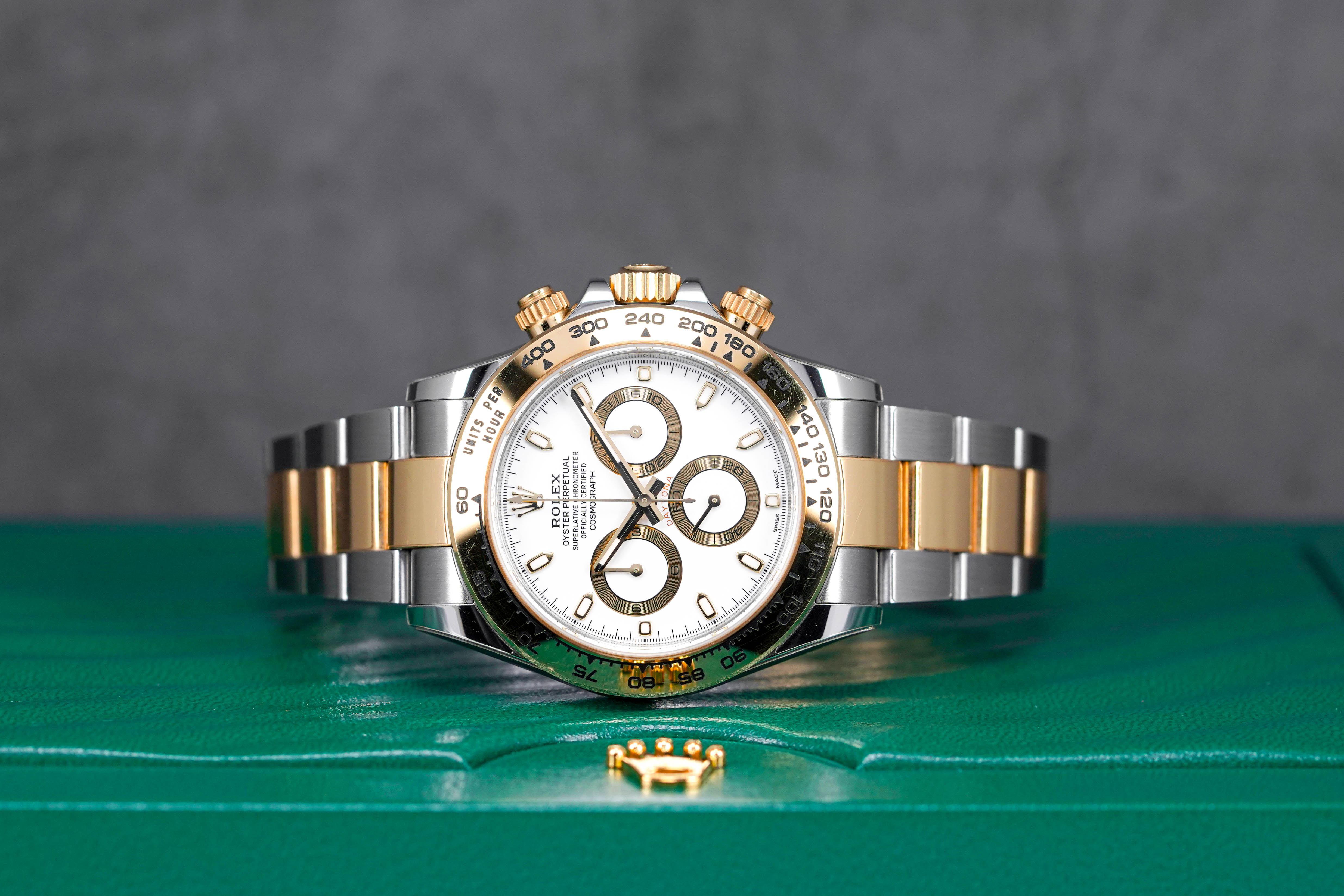 DAYTONA TWOTONE YELLOWGOLD WHITE DIAL (2022)