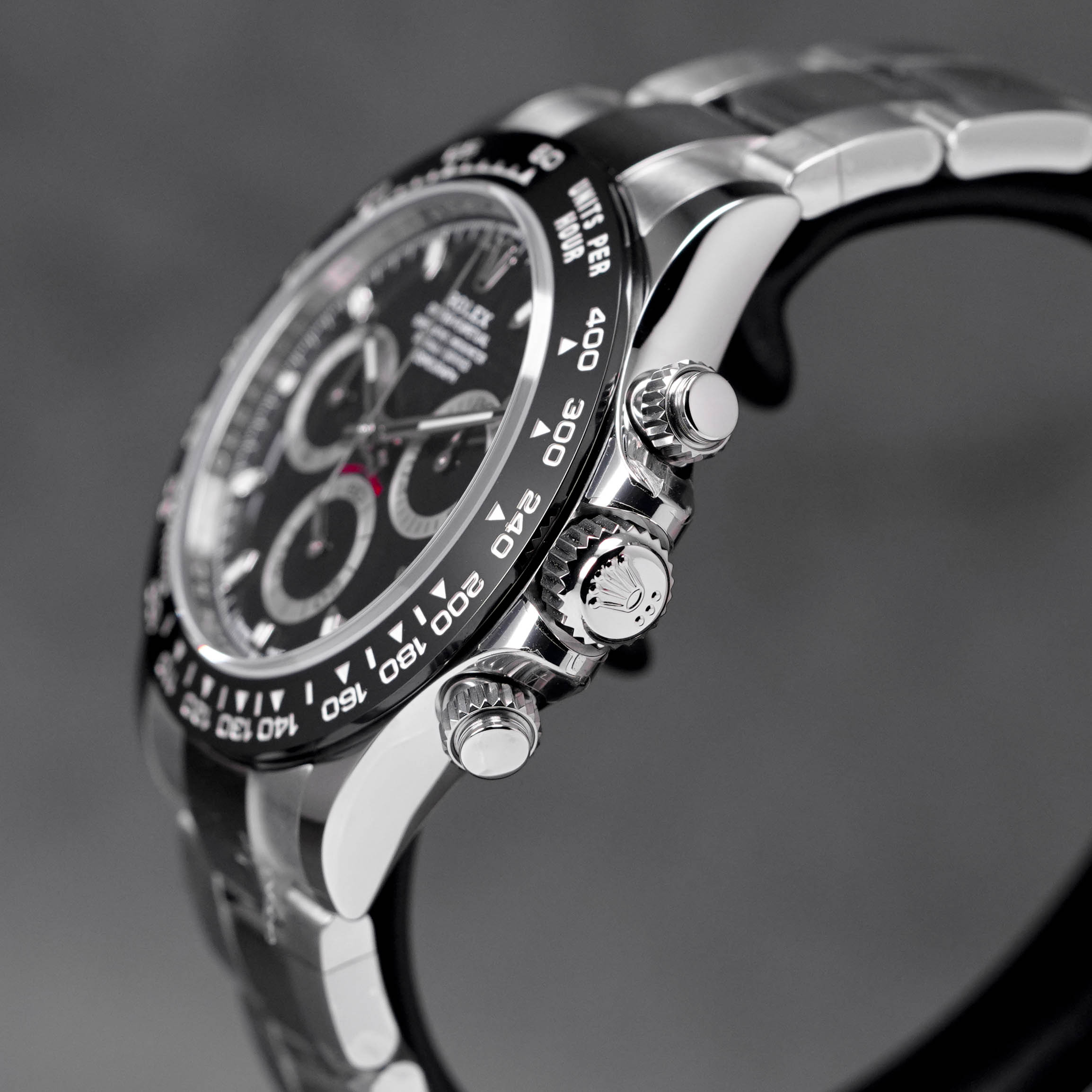 DAYTONA STEEL CERAMIC BEZEL BLACK DIAL (2023)