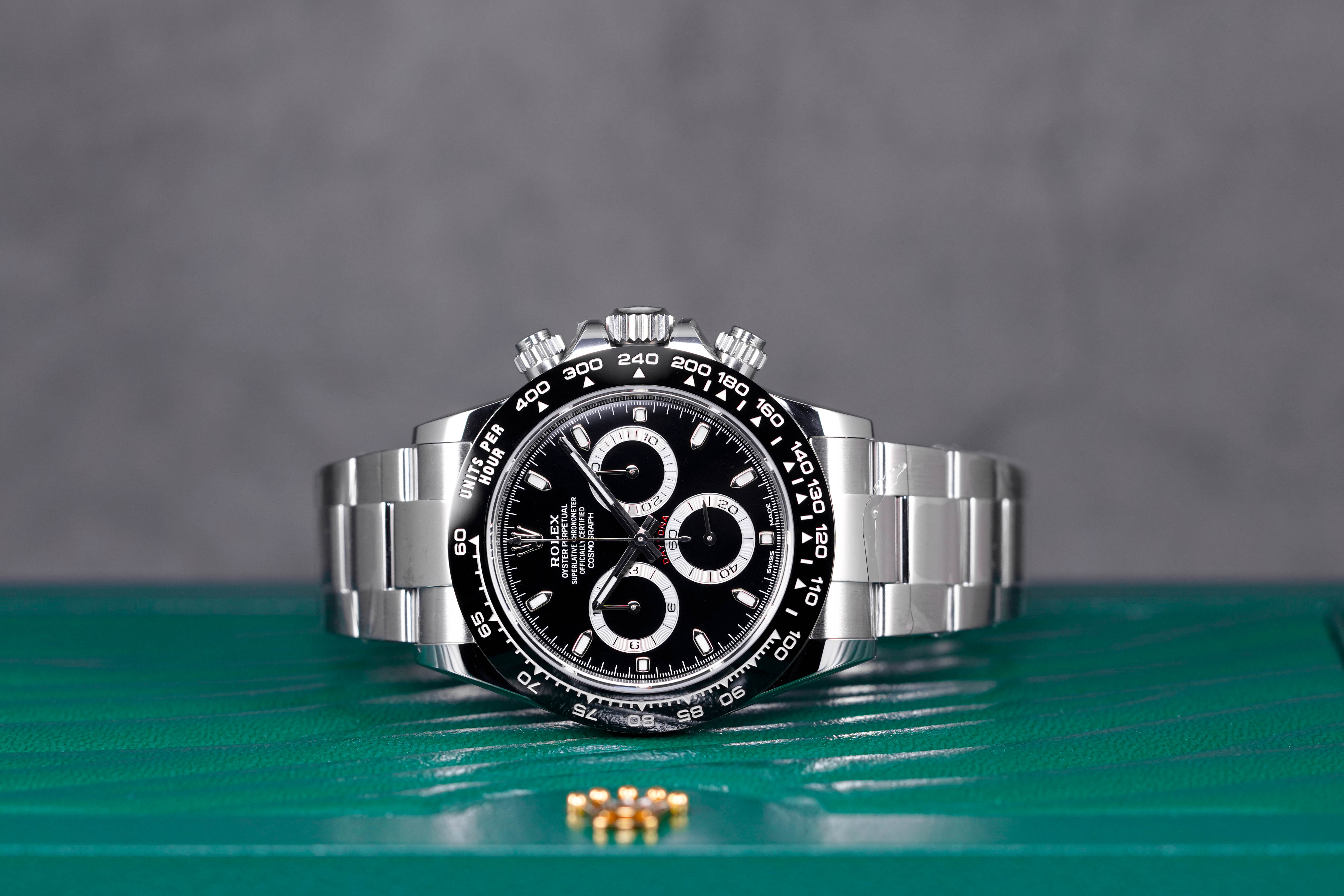 DAYTONA STEEL CERAMIC BEZEL BLACK DIAL (2023)