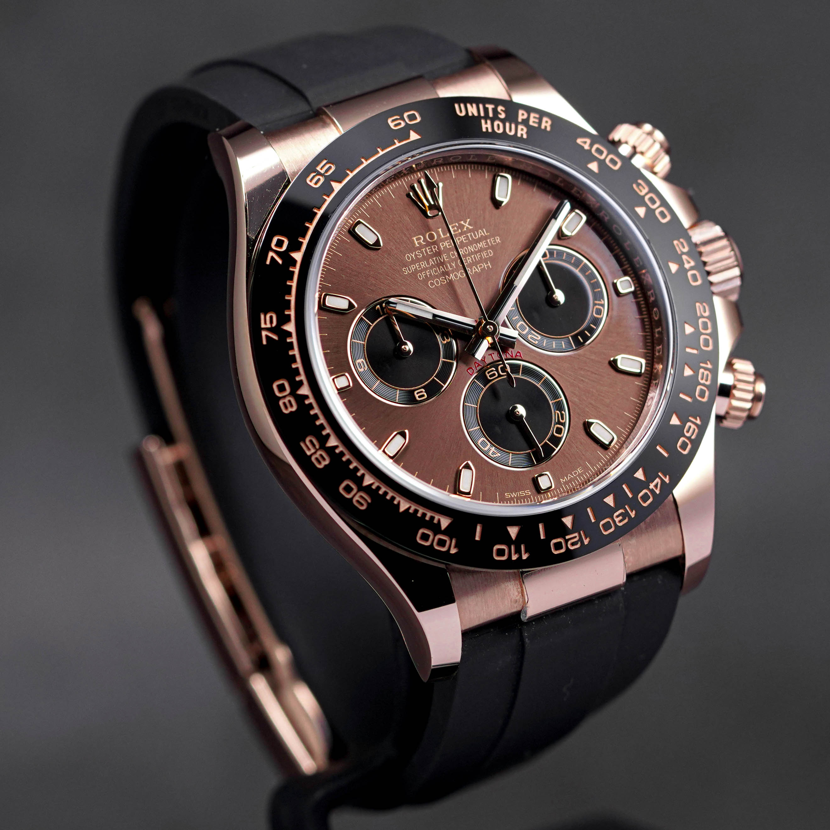 DAYTONA OYSTERFLEX ROSEGOLD CHOCO DIAL (2022)
