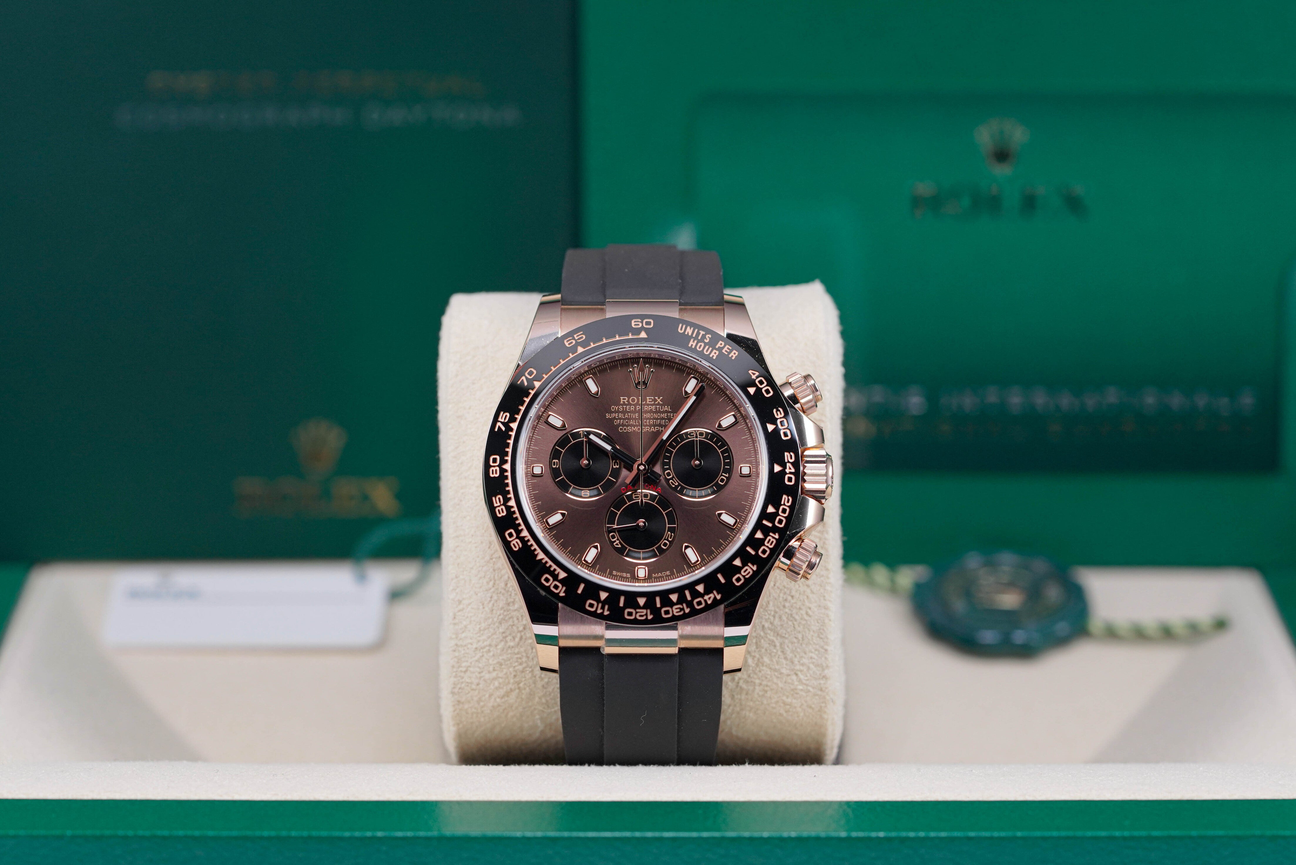 DAYTONA OYSTERFLEX ROSEGOLD CHOCO DIAL (2022)