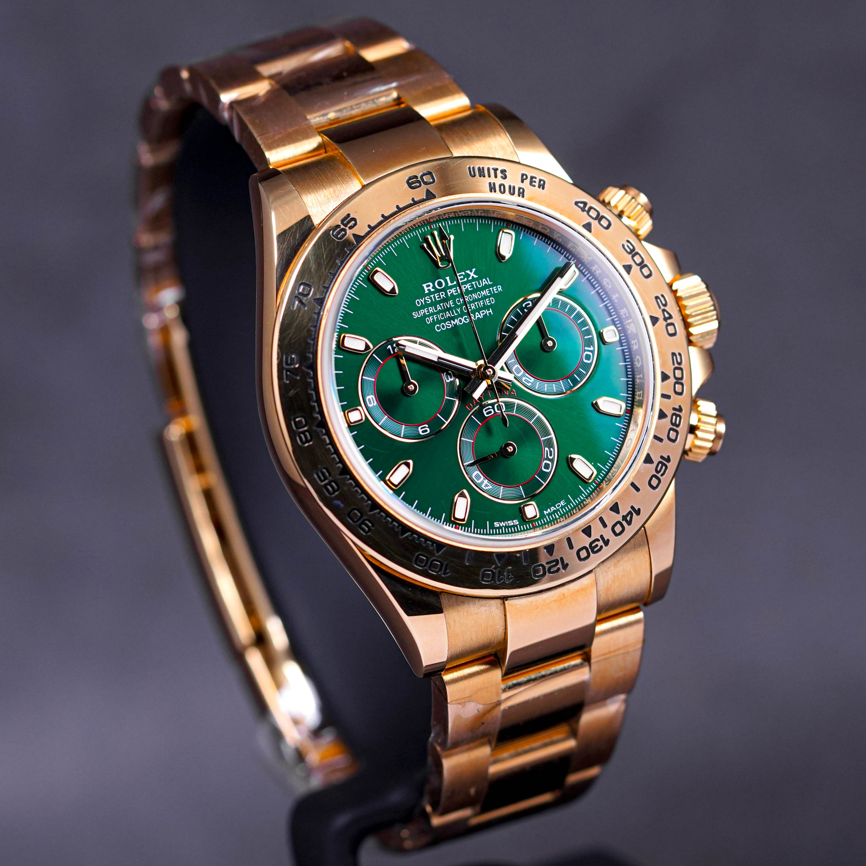 DAYTONA YELLOWGOLD GREEN DIAL 'JOHN MAYER' (2018)
