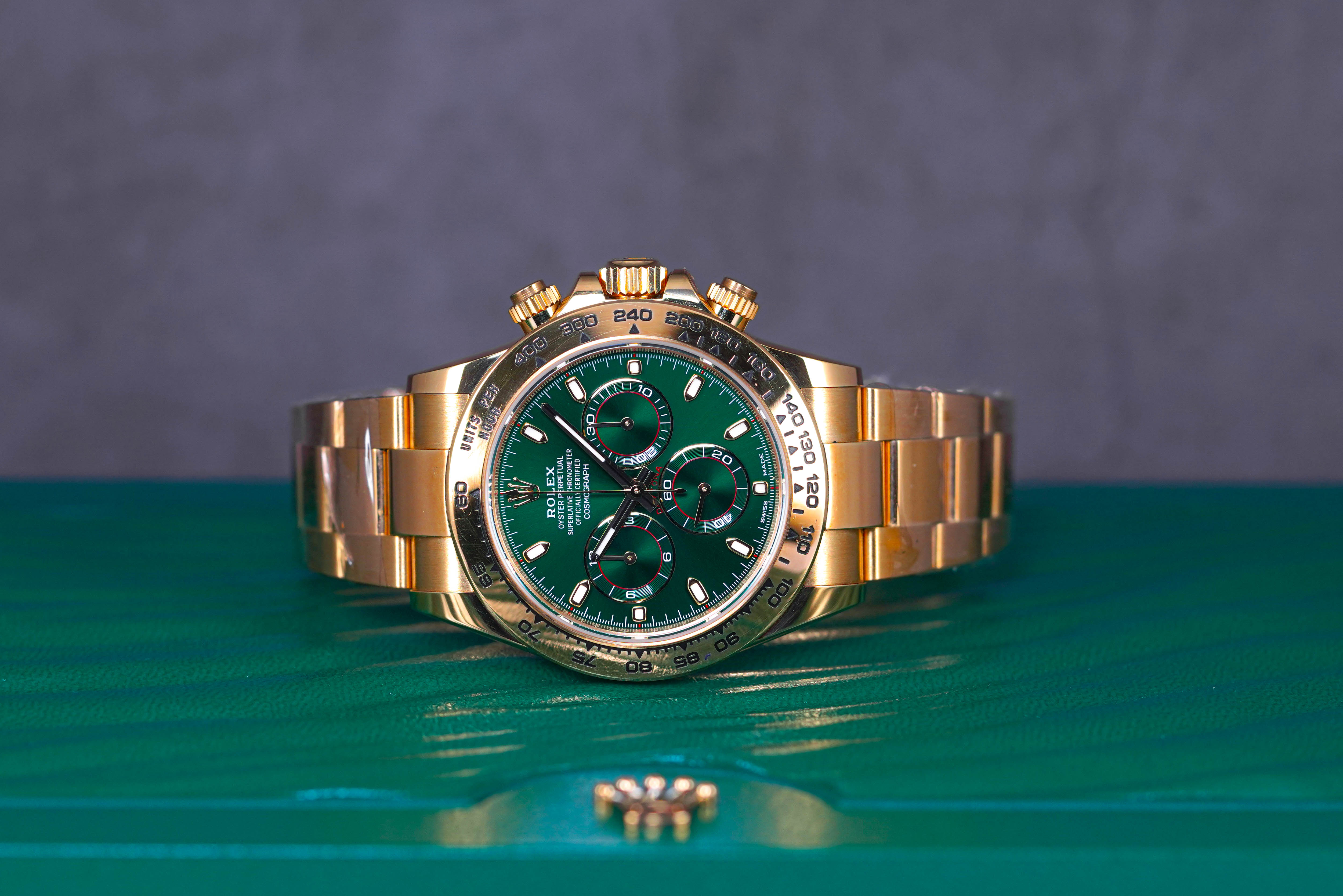 DAYTONA YELLOWGOLD GREEN DIAL 'JOHN MAYER' (2018)