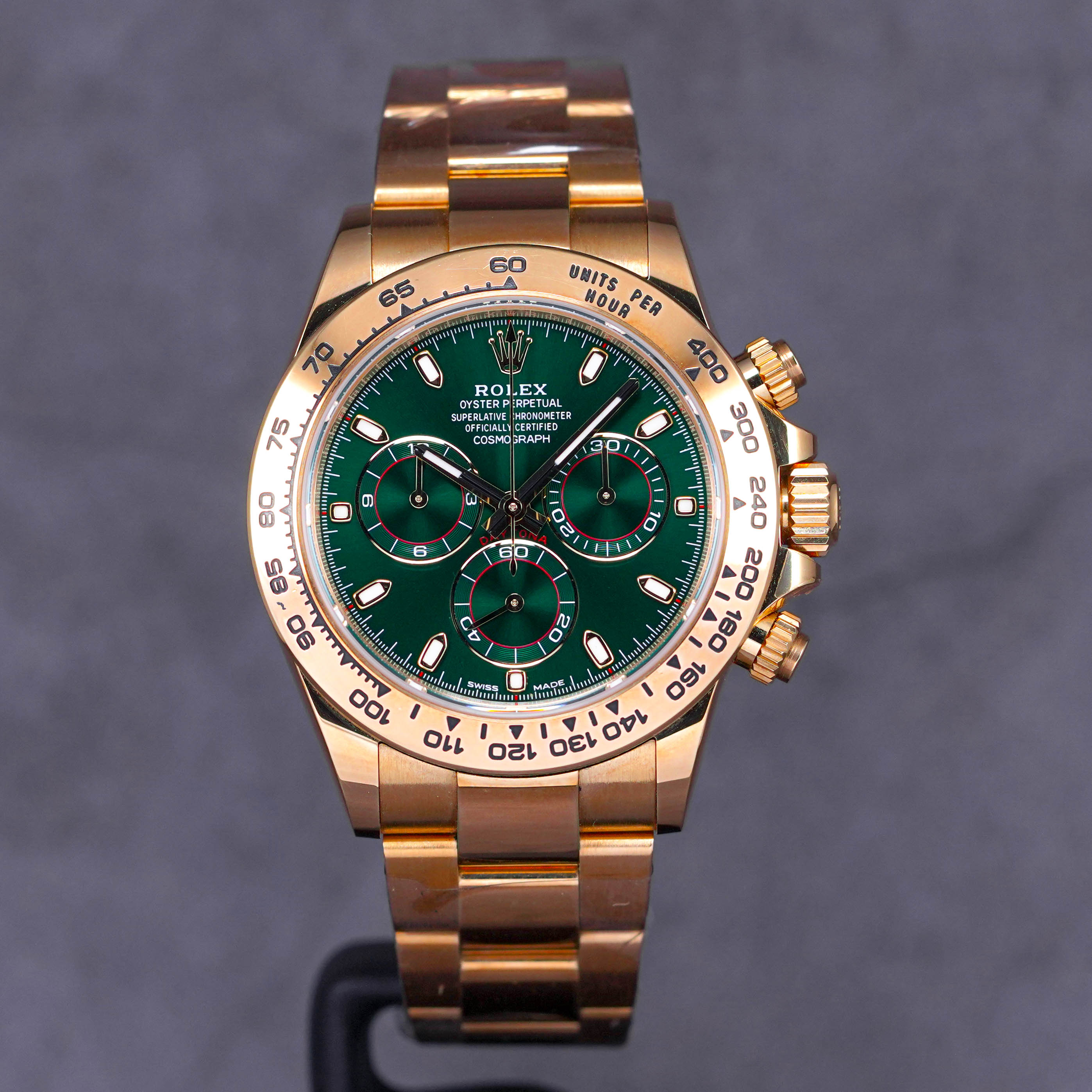 DAYTONA YELLOWGOLD GREEN DIAL 'JOHN MAYER' (2018)