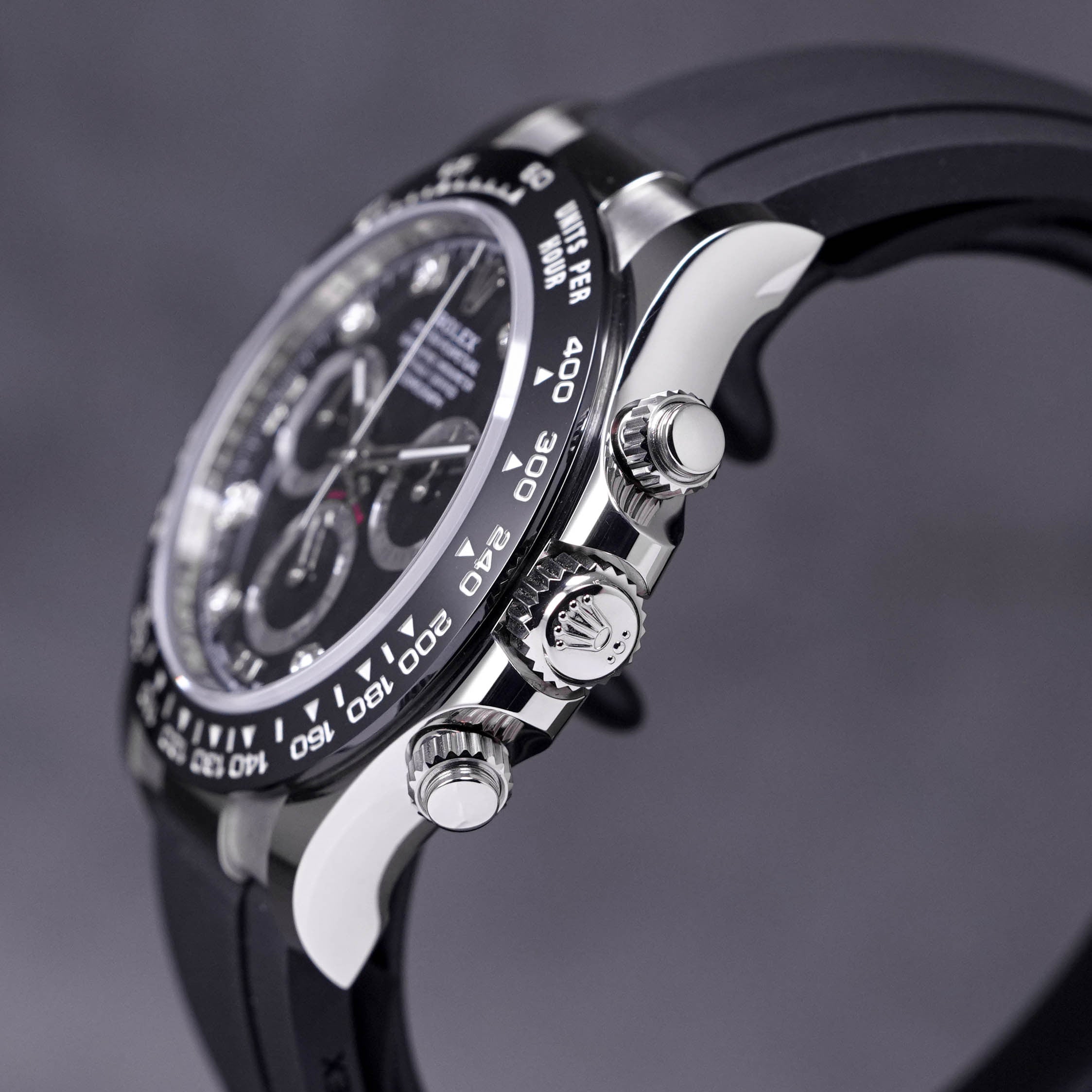 DAYTONA OYSTERFLEX WHITEGOLD BLACK DIAMOND DIAL (2023)
