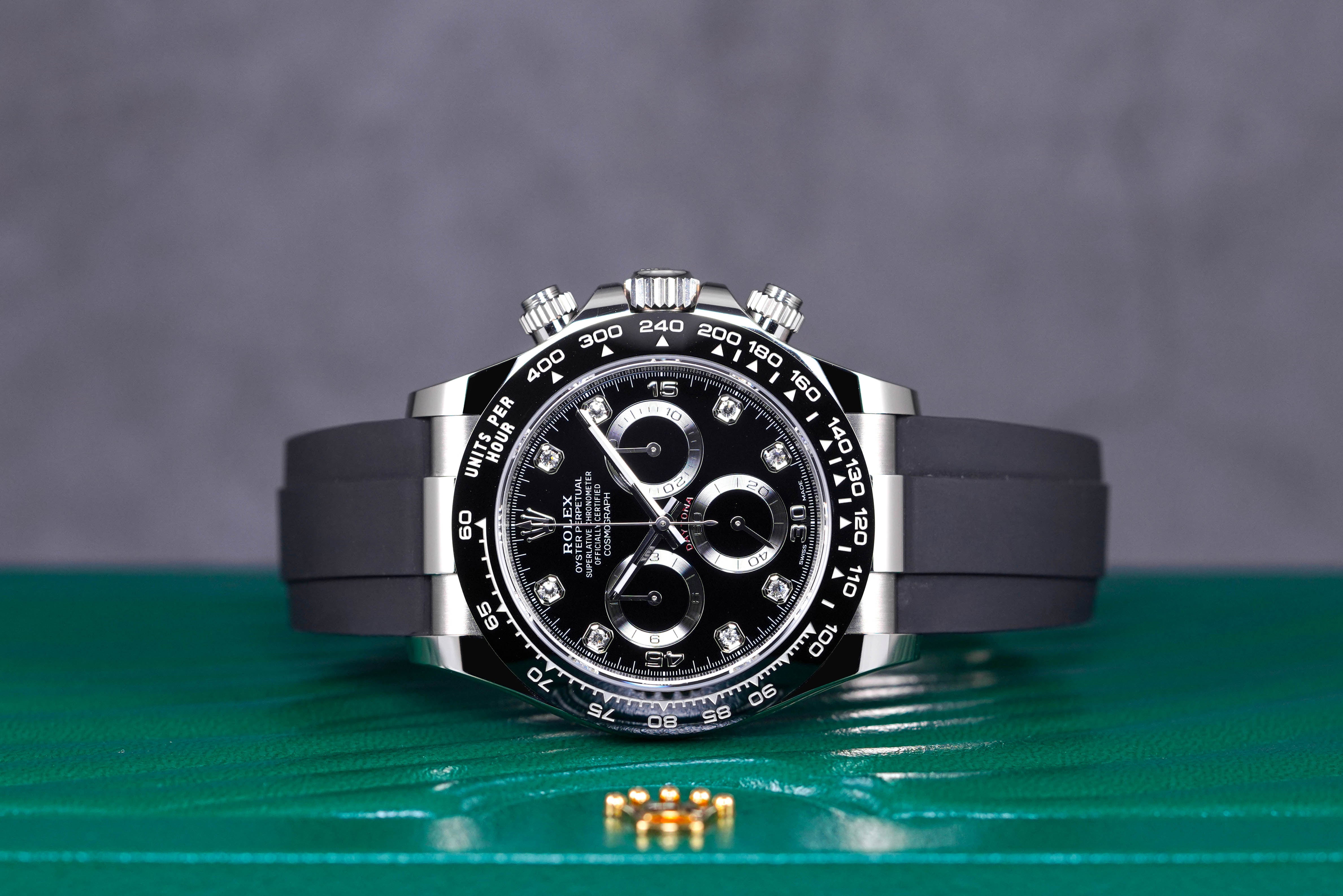 DAYTONA OYSTERFLEX WHITEGOLD BLACK DIAMOND DIAL (2023)