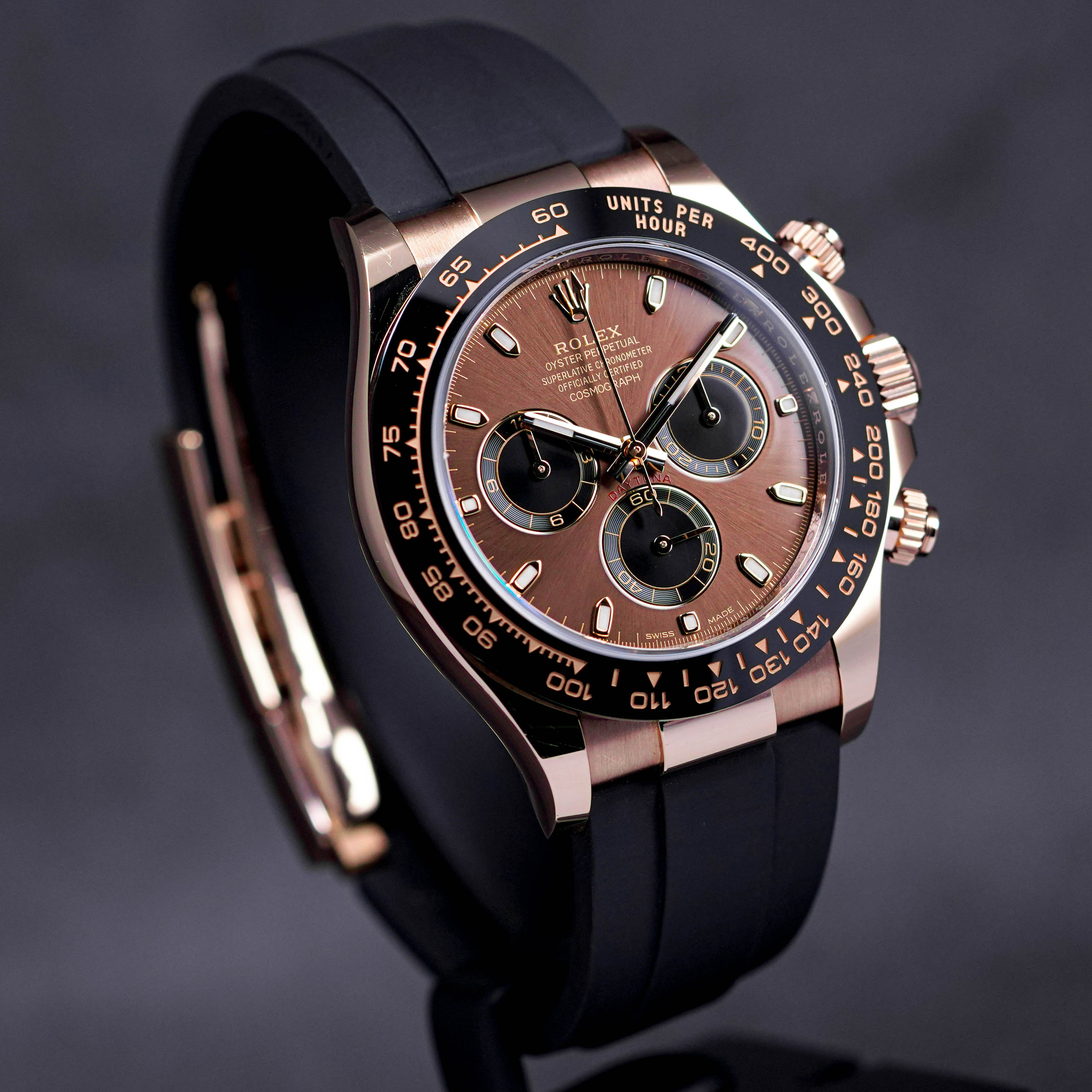ROLEX DAYTONA OYSTERFLEX CHOCO