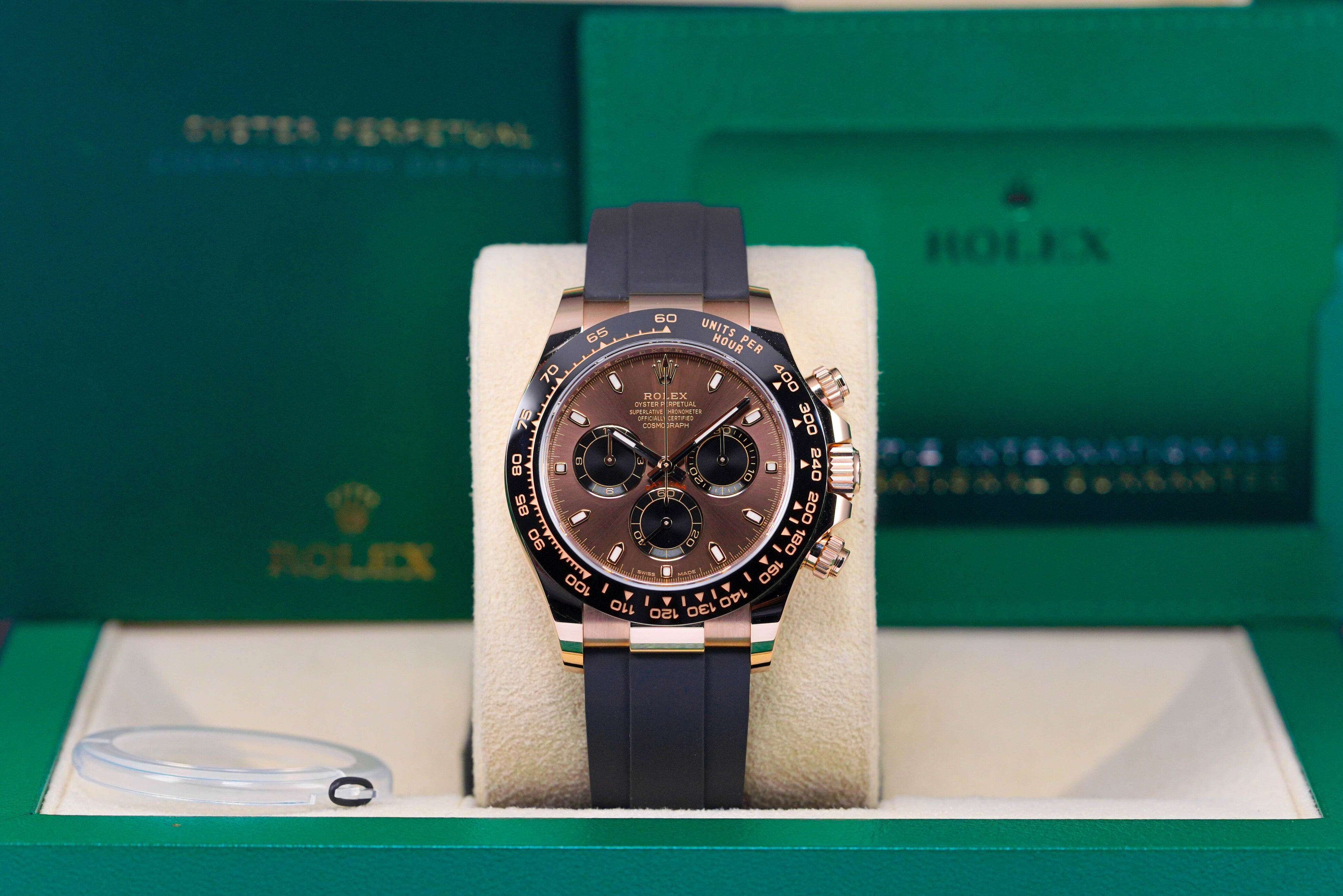 ROLEX DAYTONA OYSTERFLEX CHOCO