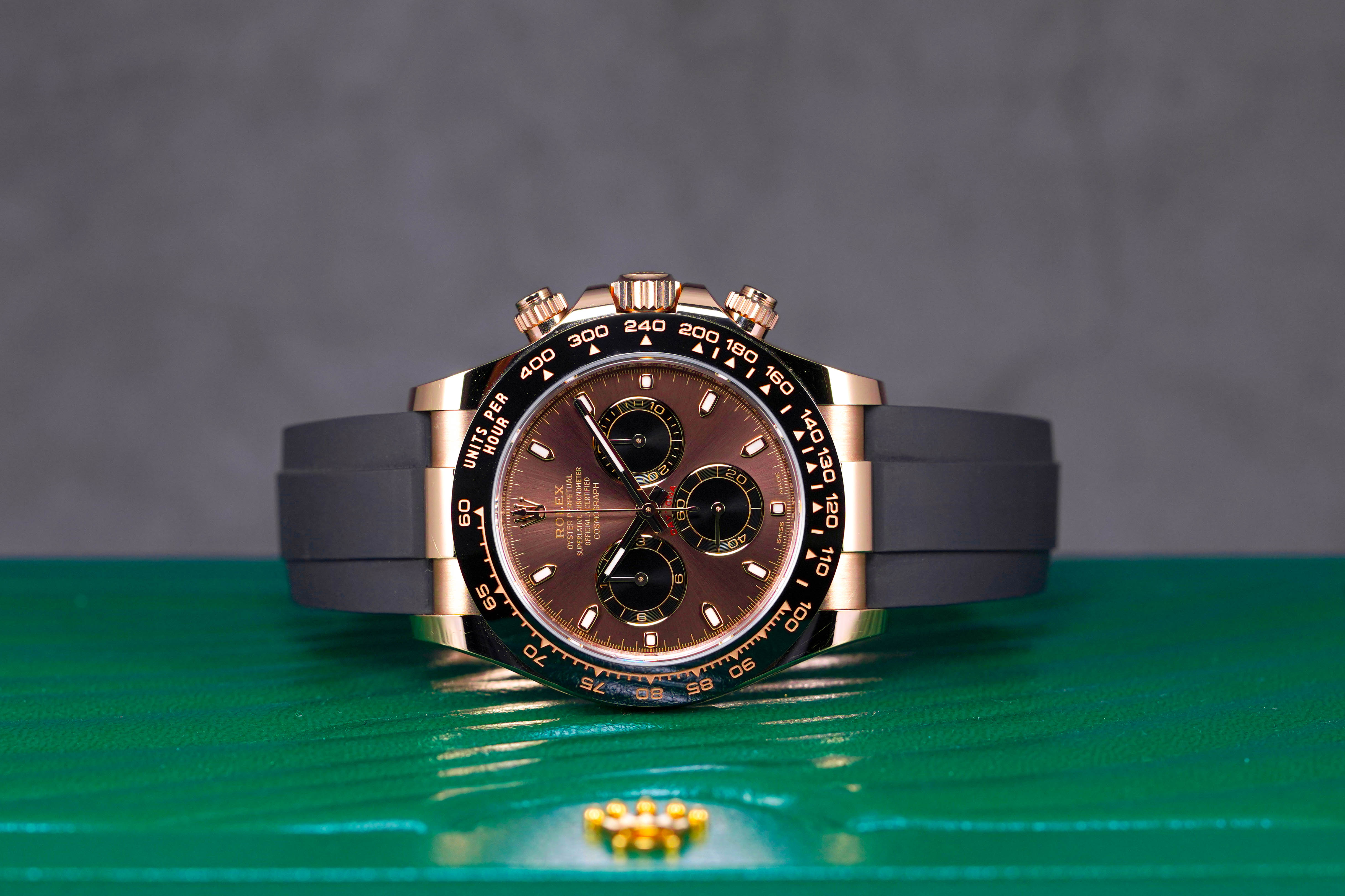 ROLEX DAYTONA OYSTERFLEX CHOCO