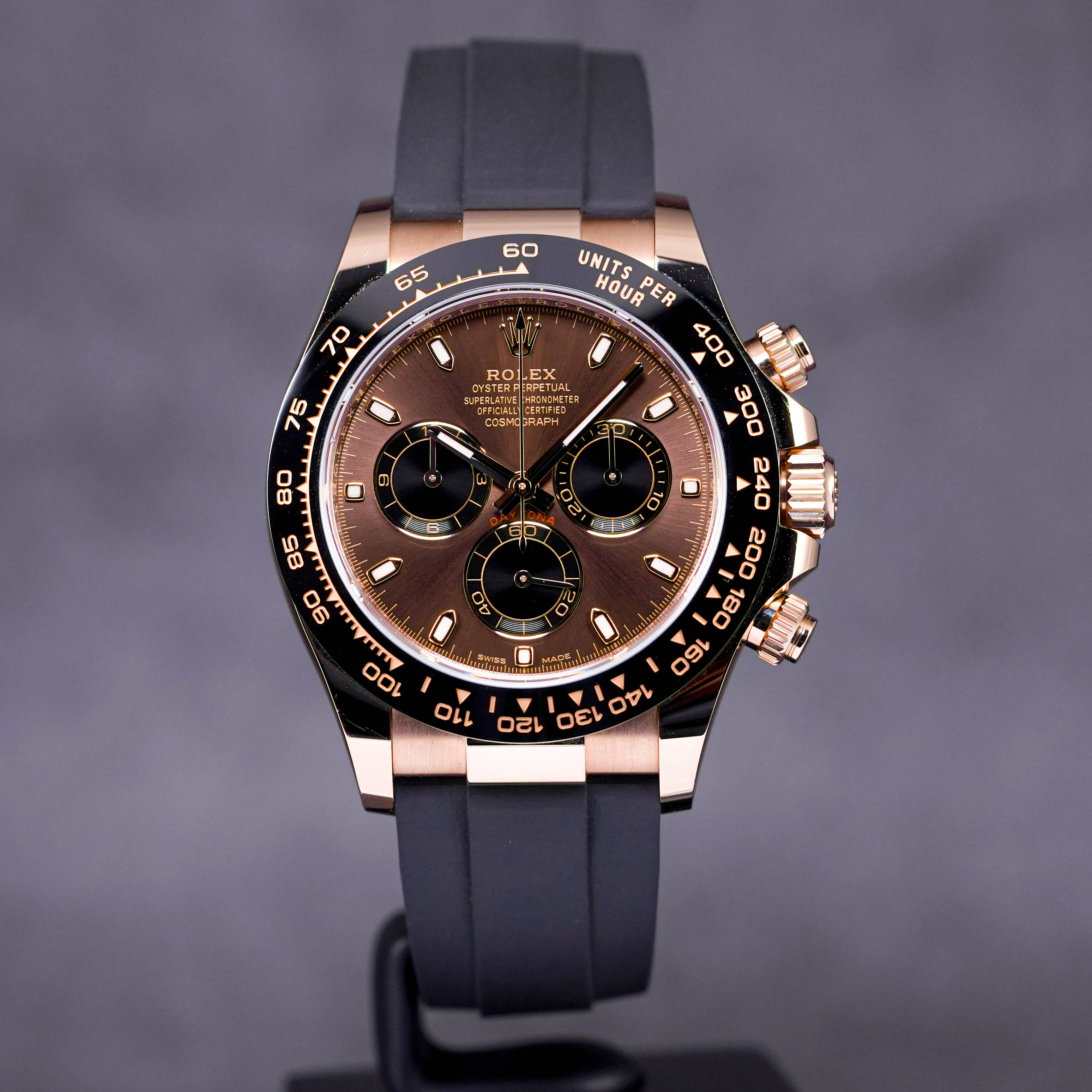 ROLEX DAYTONA OYSTERFLEX CHOCO