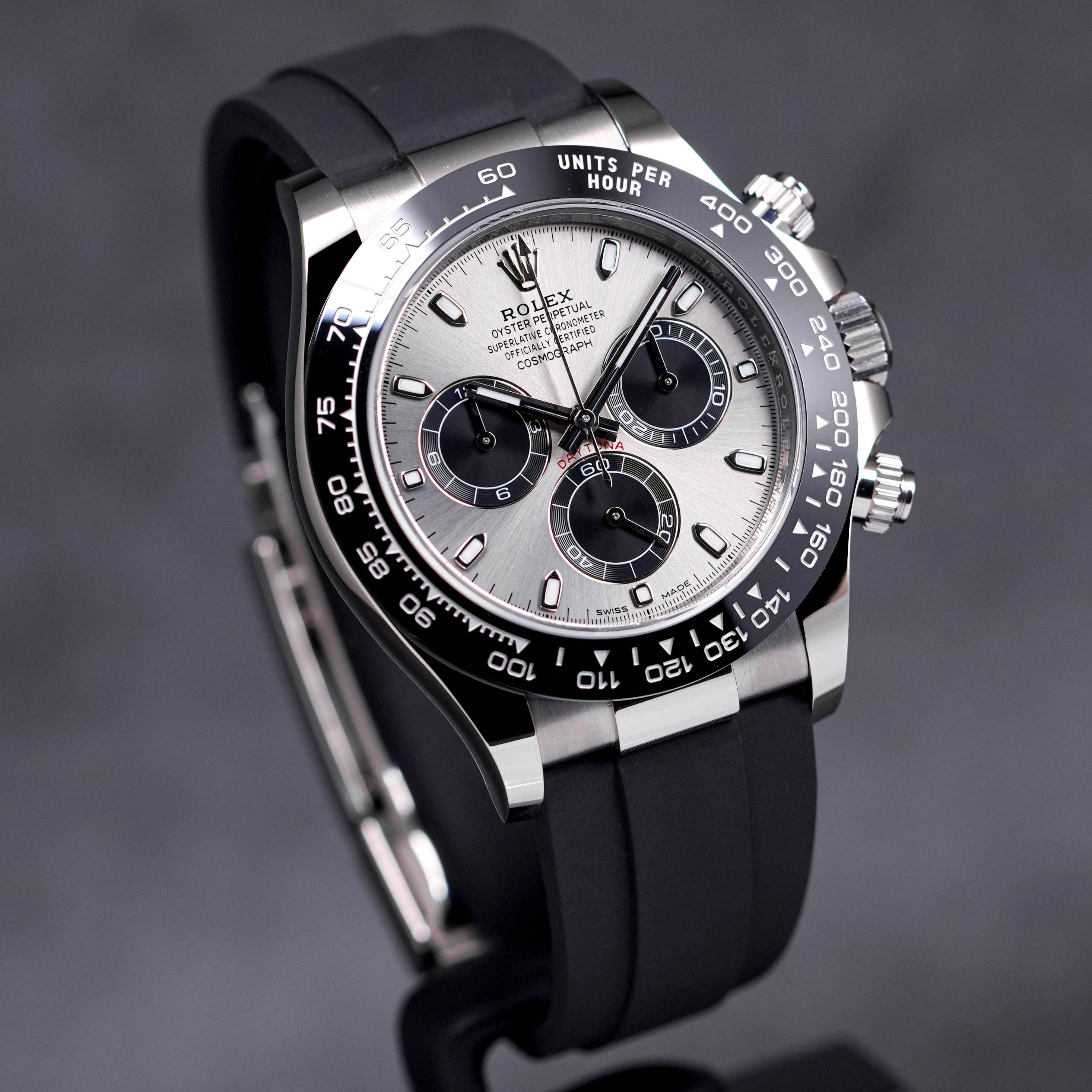 DAYTONA OYSTERFLEX WHITEGOLD GREY DIAL (2020)