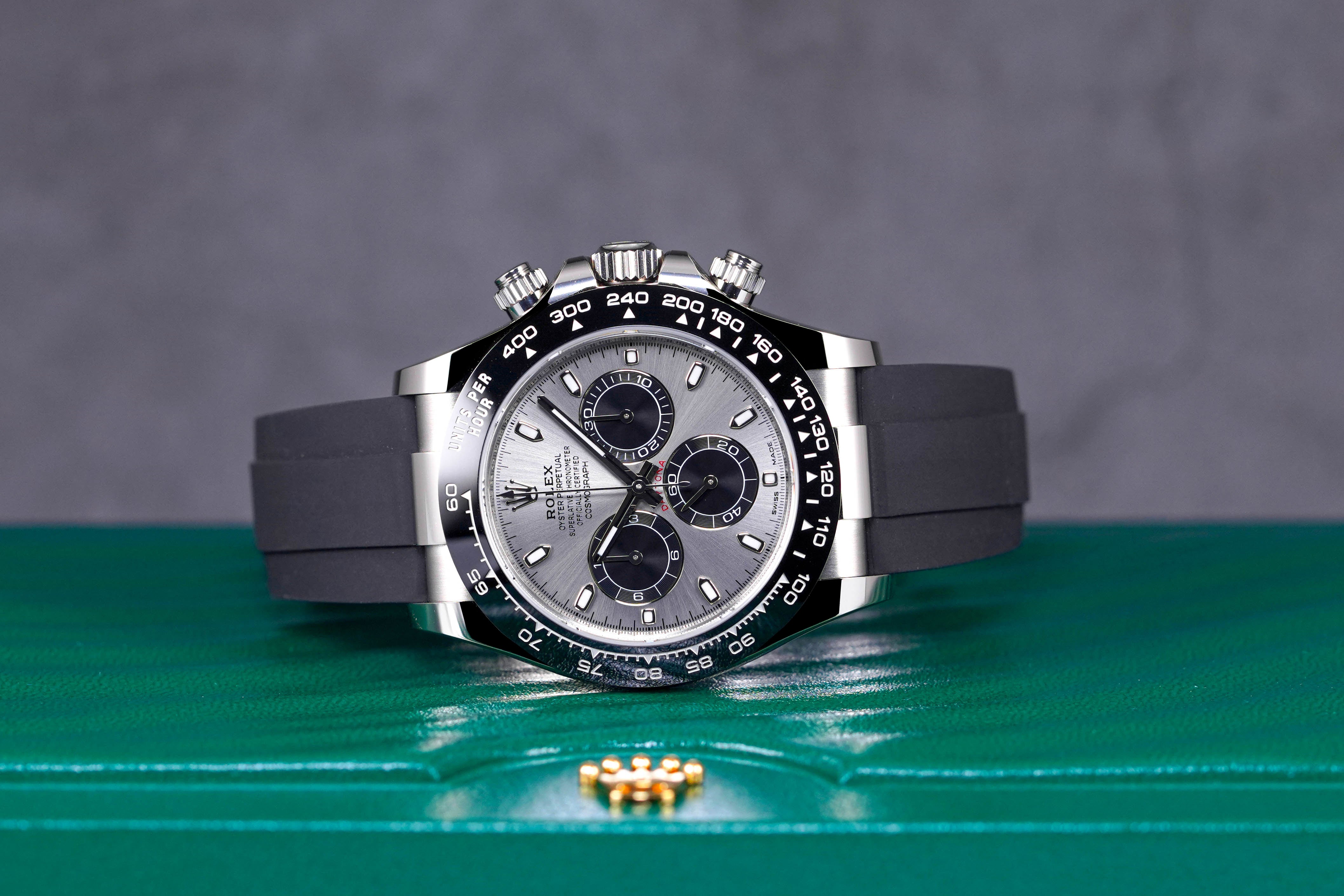 DAYTONA OYSTERFLEX WHITEGOLD GREY DIAL (2020)