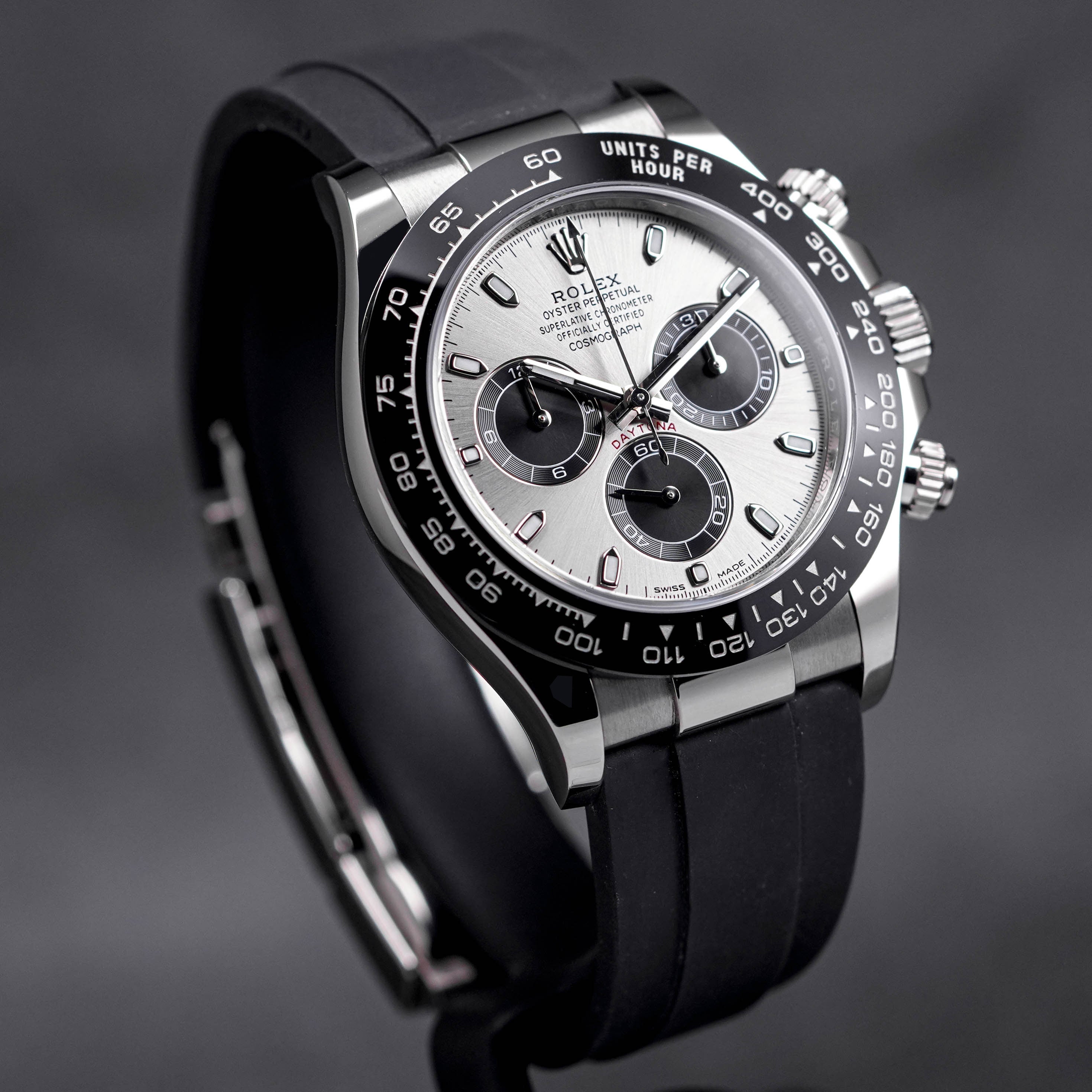 DAYTONA OYSTERFLEX WHITEGOLD GREY DIAL (2022)