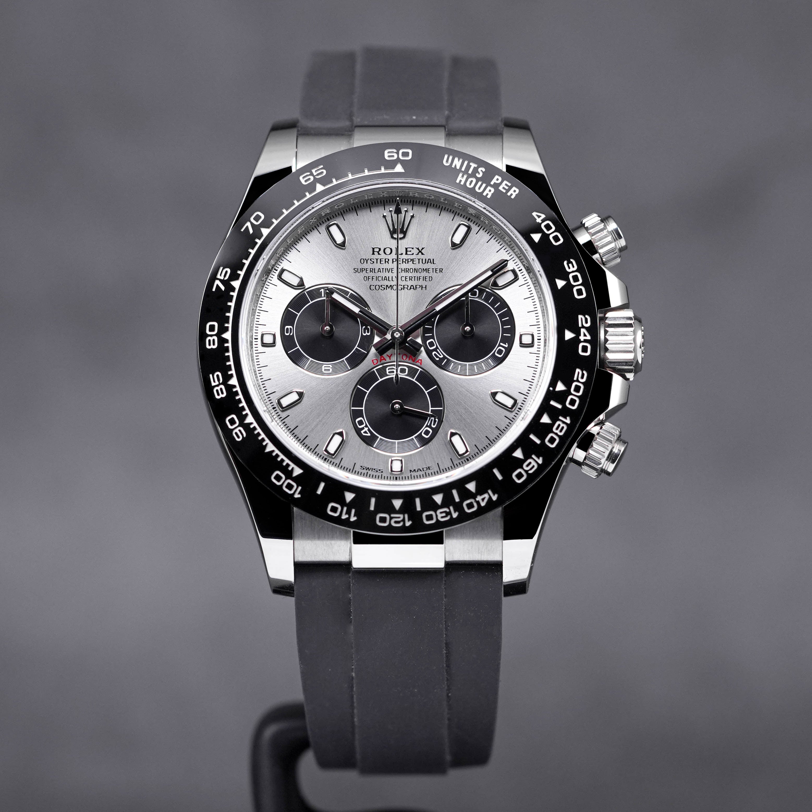 DAYTONA OYSTERFLEX WHITEGOLD GREY DIAL (2022)