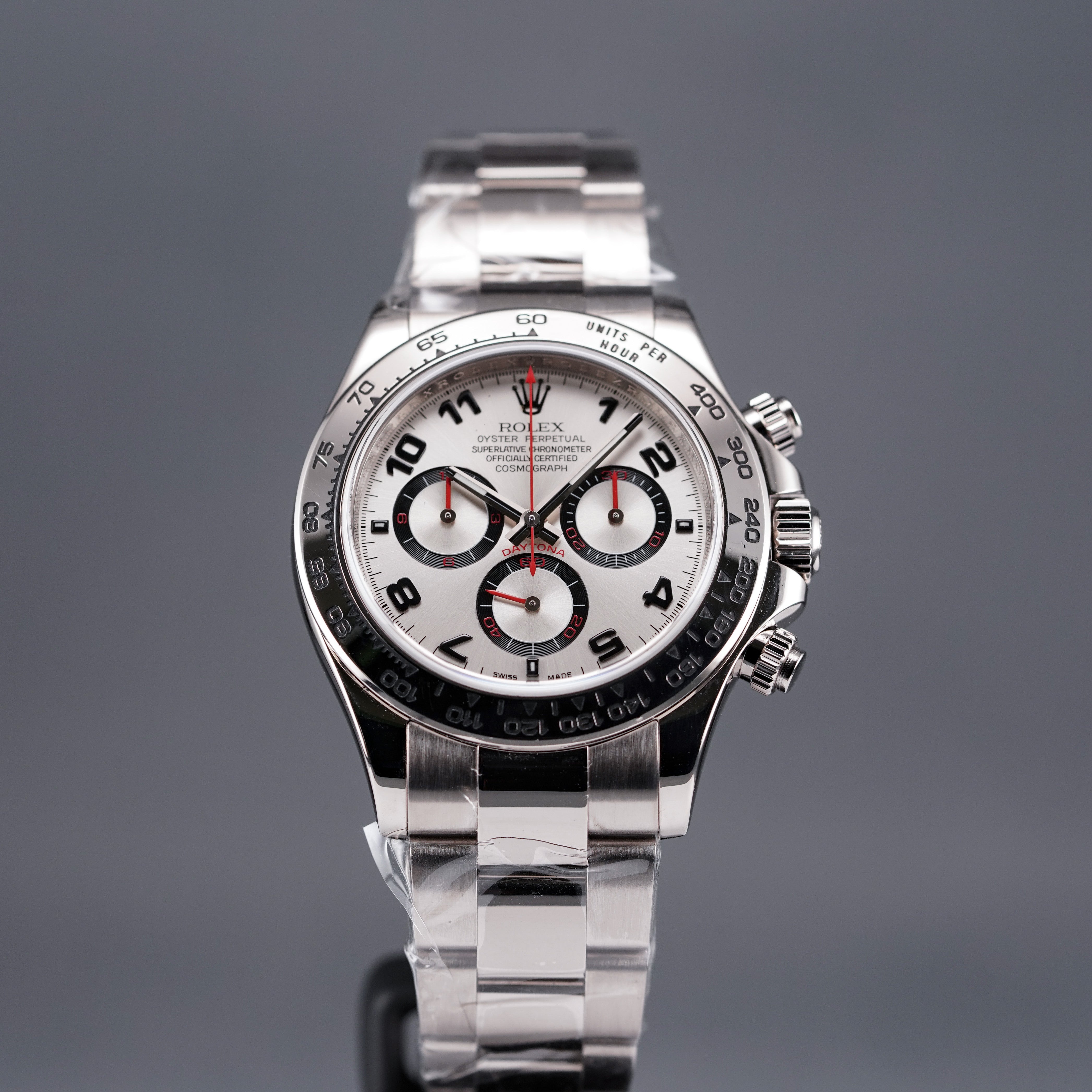 DAYTONA WHITE GOLD SILVER DIAL (2005)