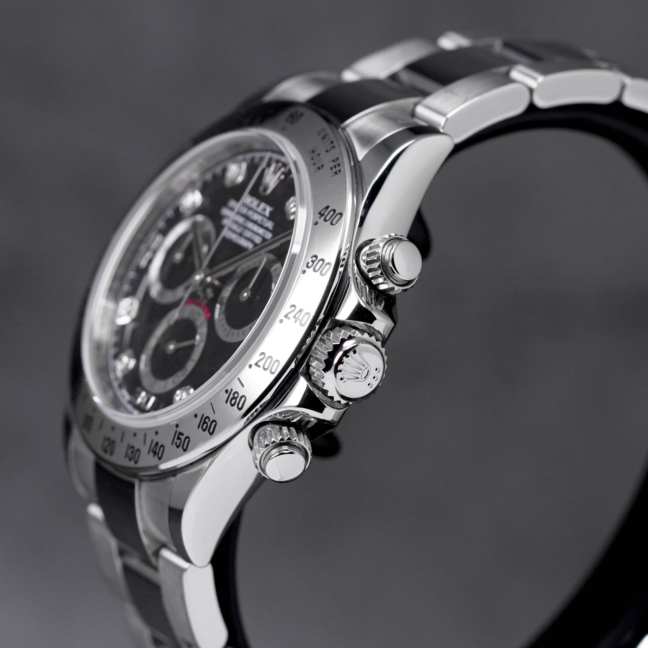 DAYTONA STEEL BLACK DIAMOND DIAL (2013)