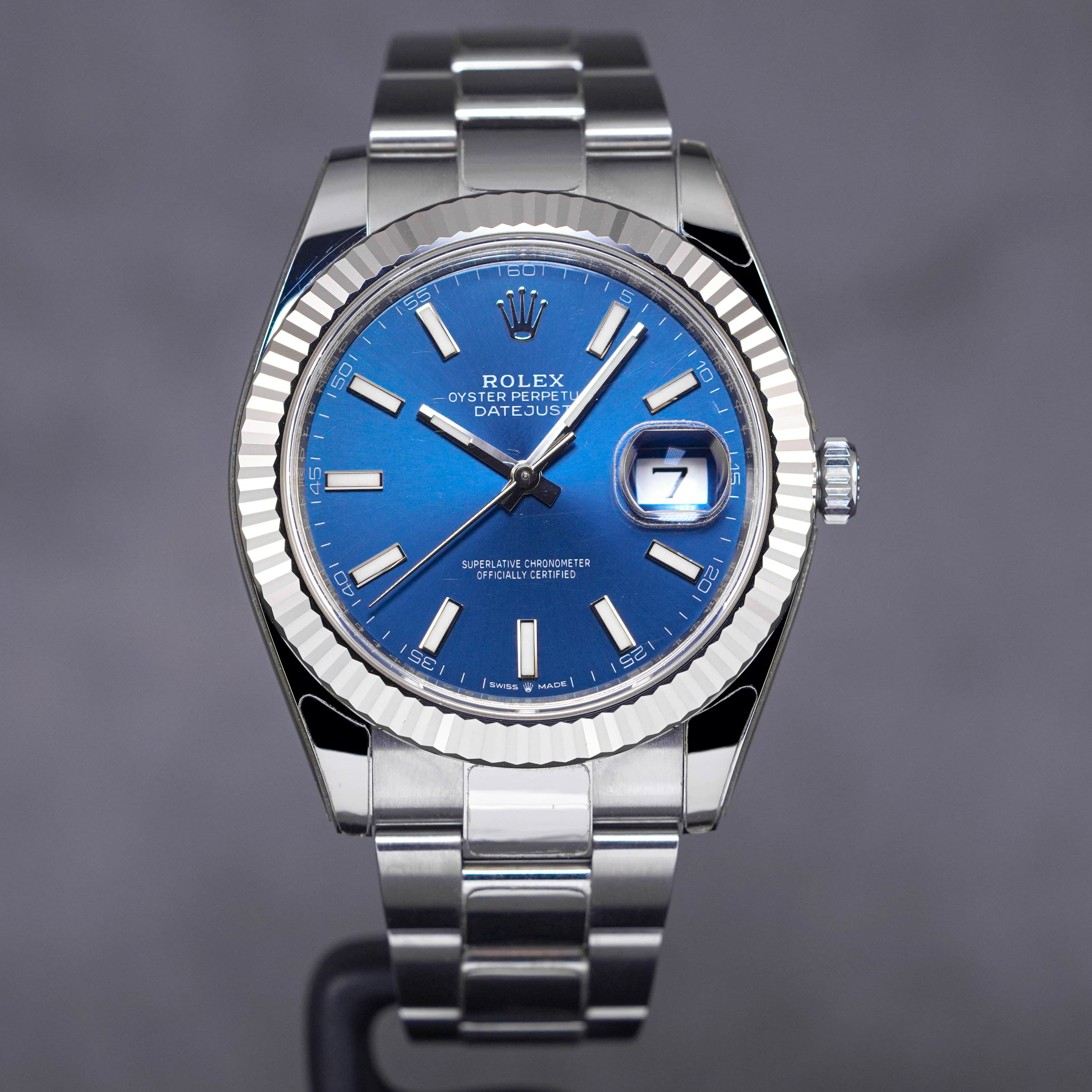 DATEJUST 41MM BLUE DIAL (2019)