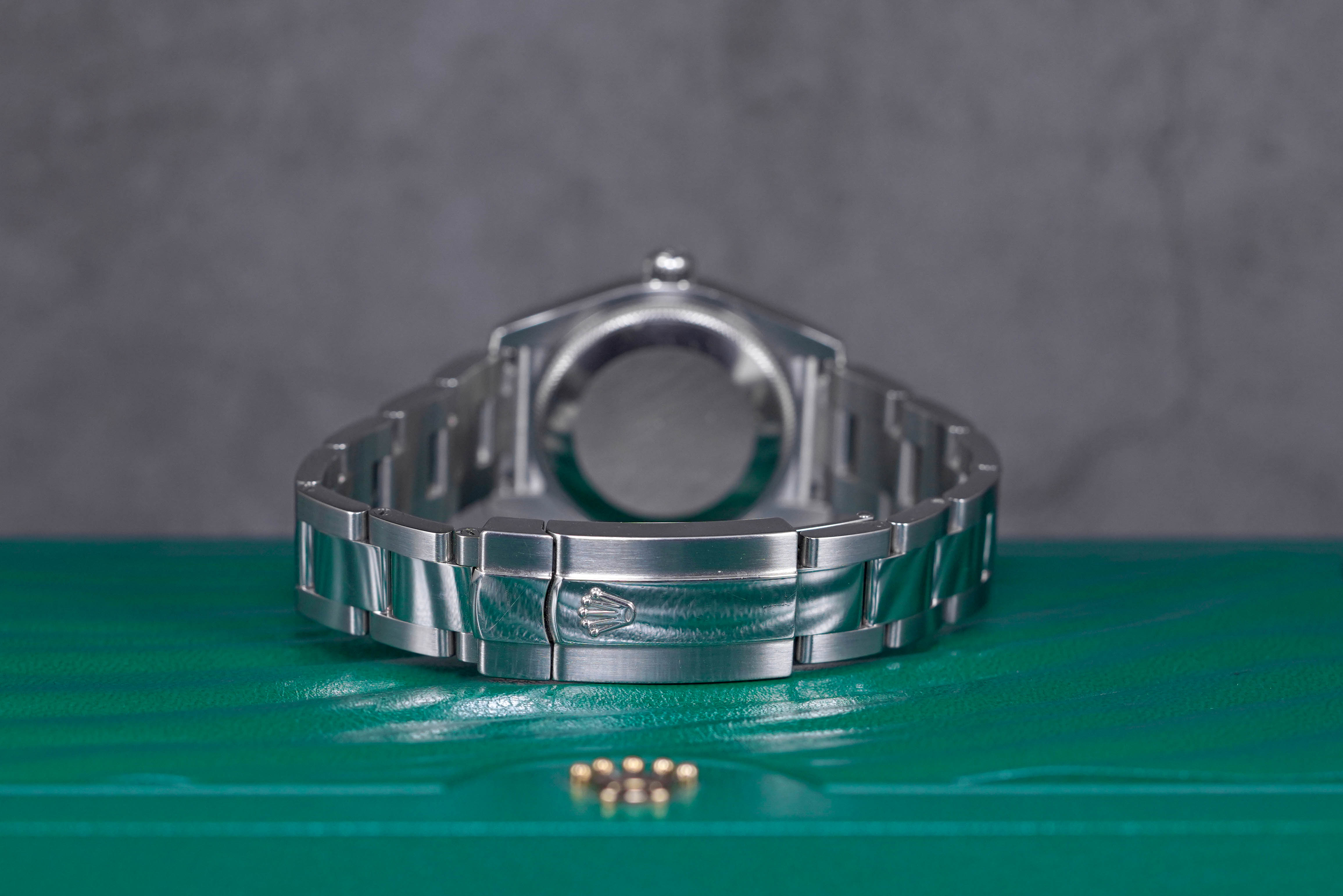 DATEJUST 31MM RHODIUM ROMAN DIAMOND ON VI DIAL (2015)