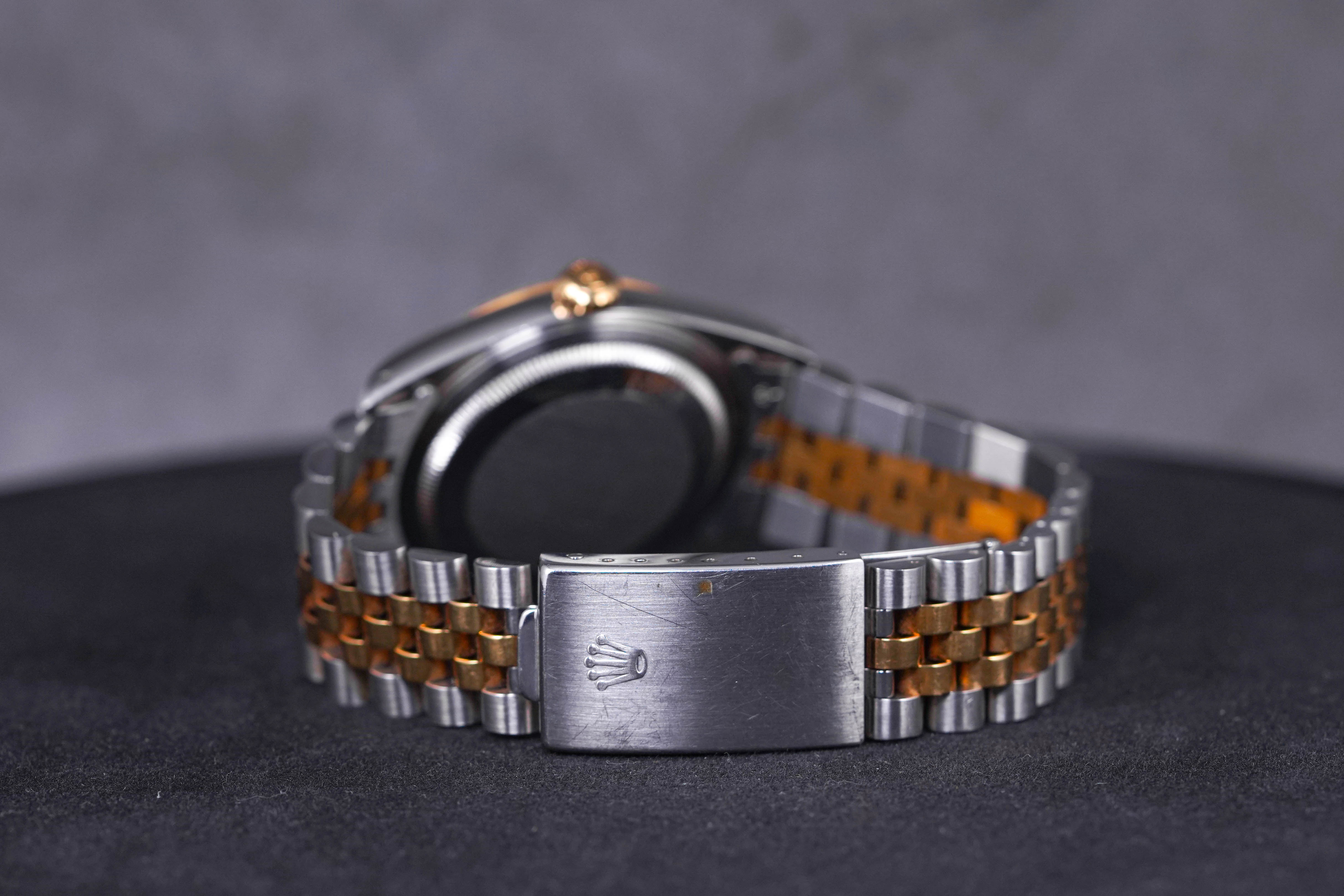 DATEJUST 36MM 16233 TWOTONE YELLOWGOLD CHAMPAGNE DIAMOND DIAL 'E SERIES' (WATCH ONLY)