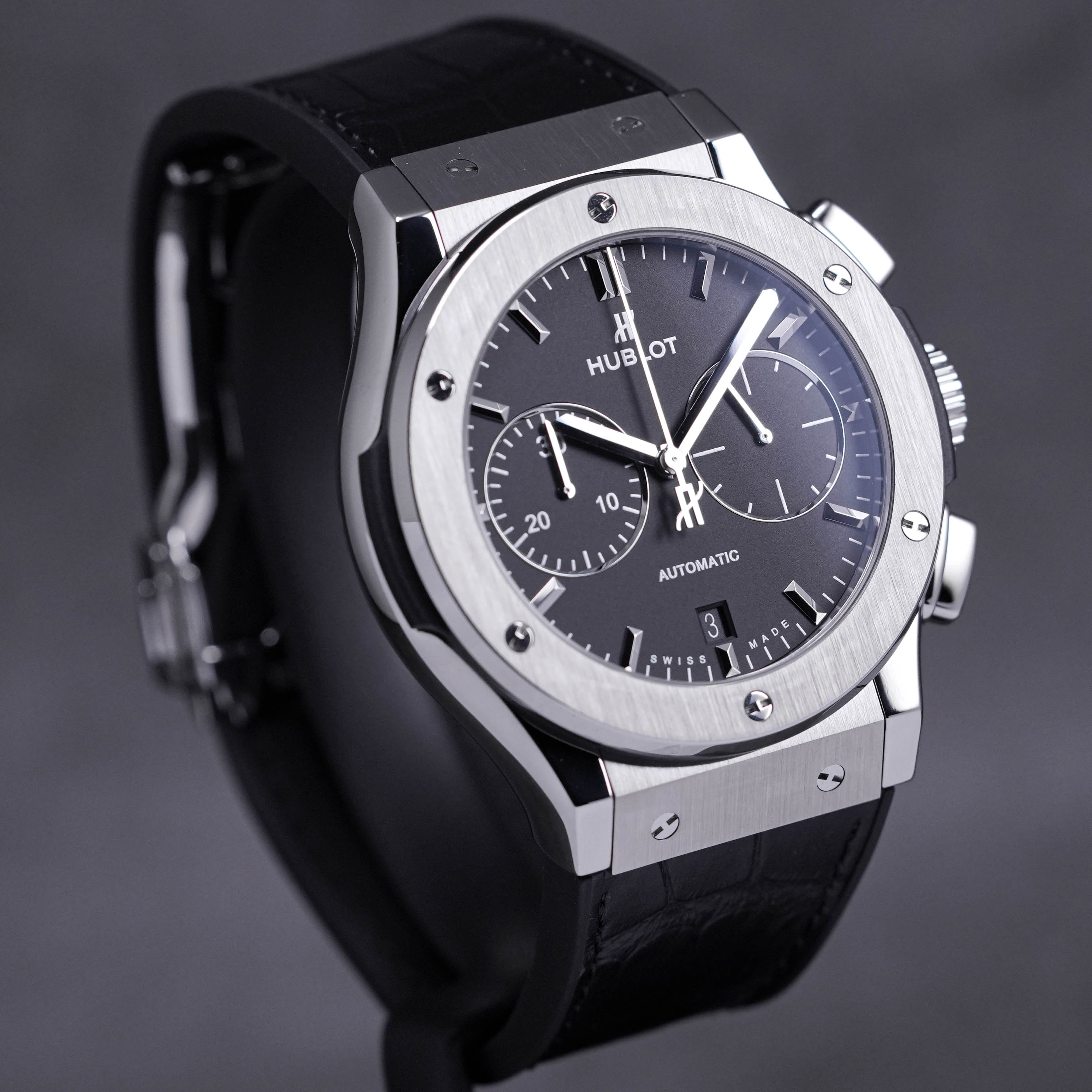 CLASSIC FUSION CHRONO TITANIUM 'BLACK DIAL' (2021)