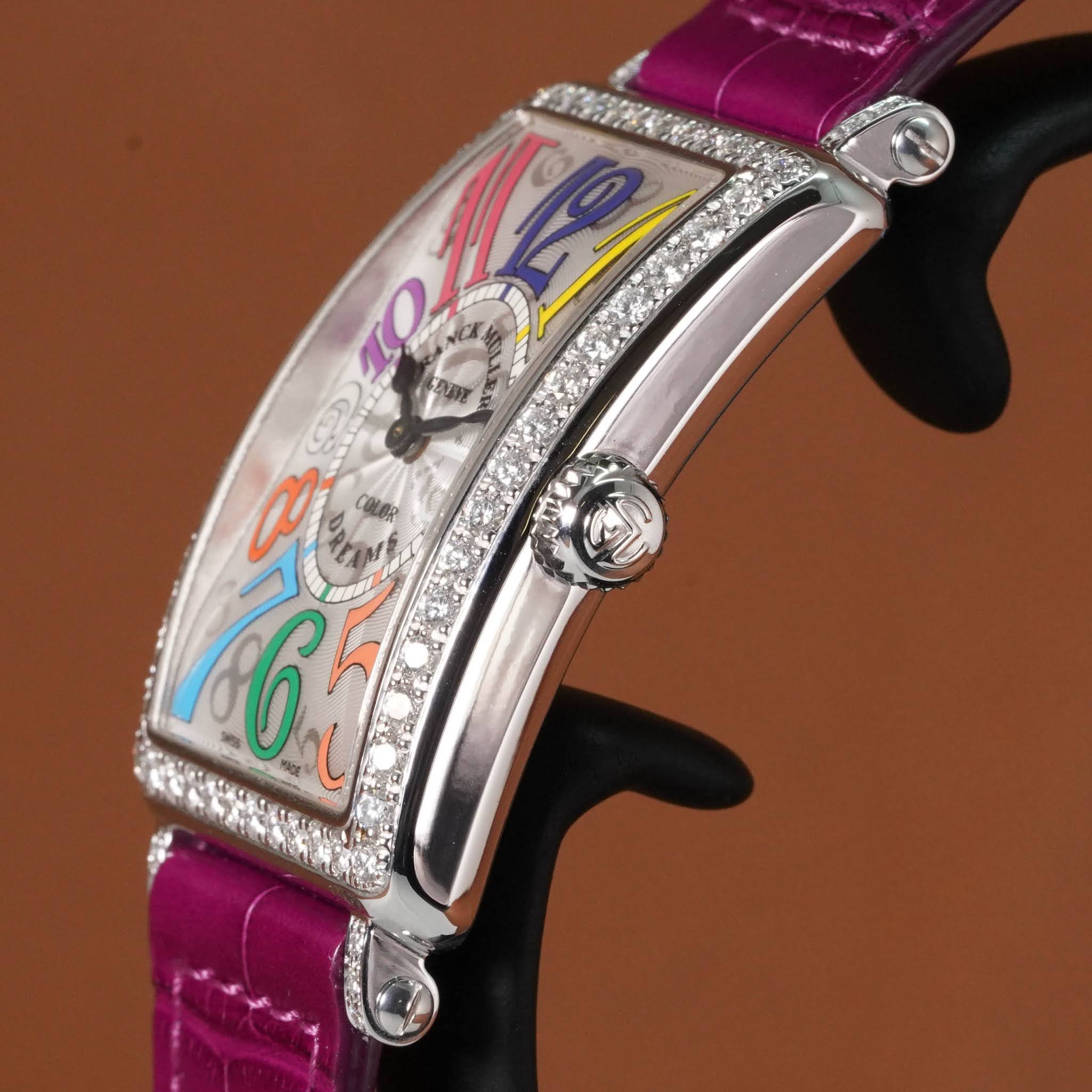 LONG ISLAND DIAMOND BEZEL COLOR OF DREAMS (PURPLE)