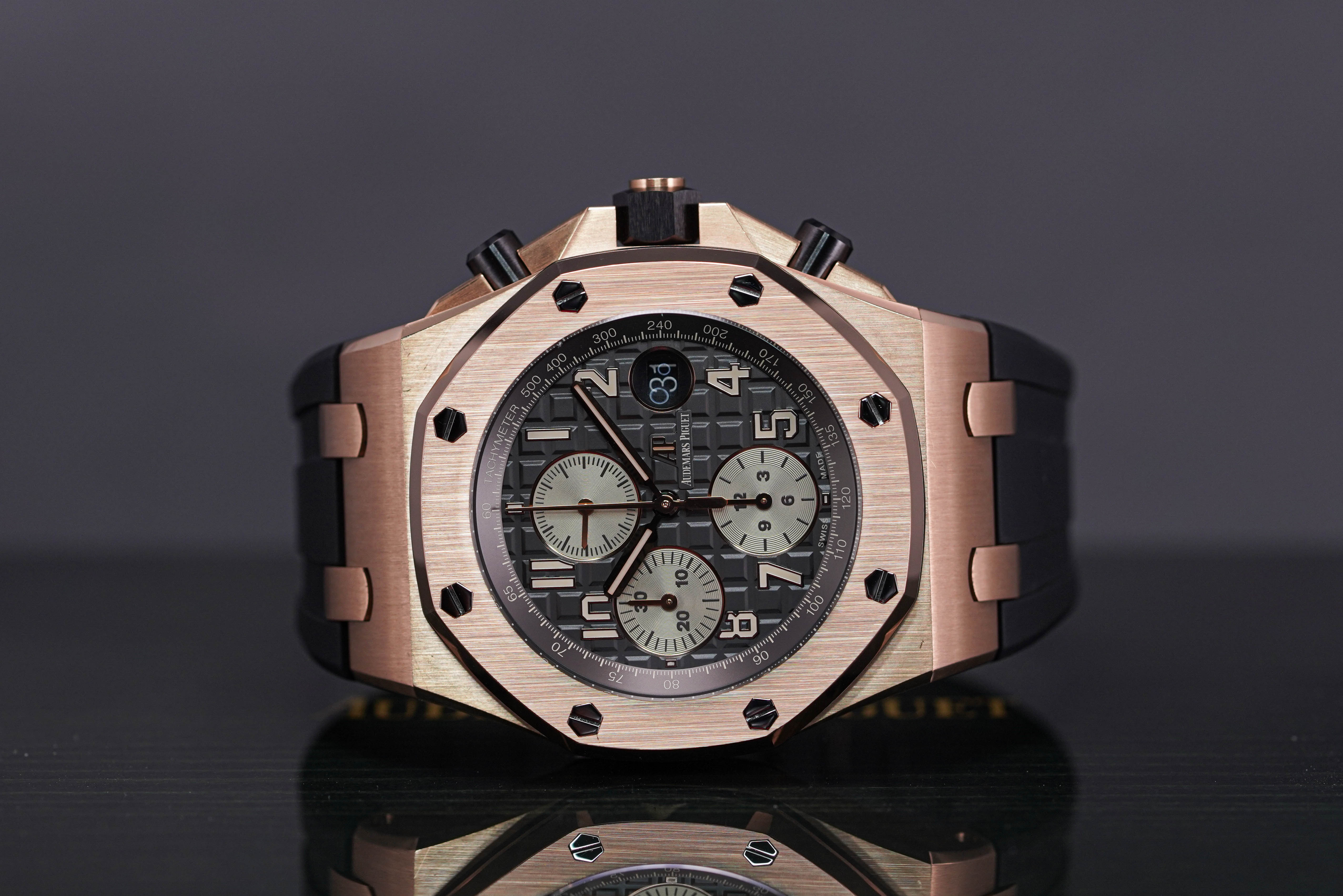 AUDEMARS PIGUET ROYAL OAK OFFSHORE ROSEGOLD GREY (2018)
