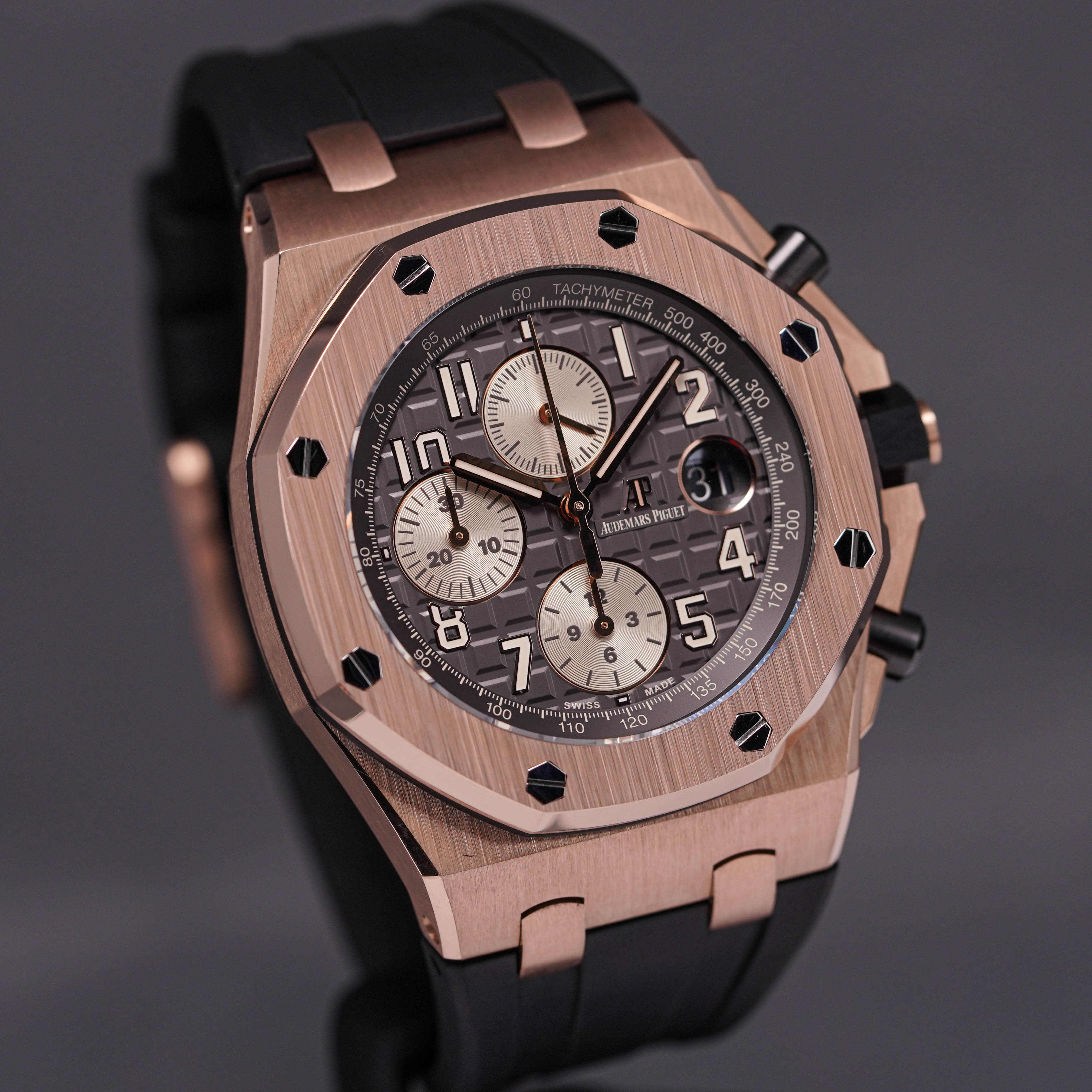 AUDEMARS PIGUET ROYAL OAK OFFSHORE ROSEGOLD GREY (2018)