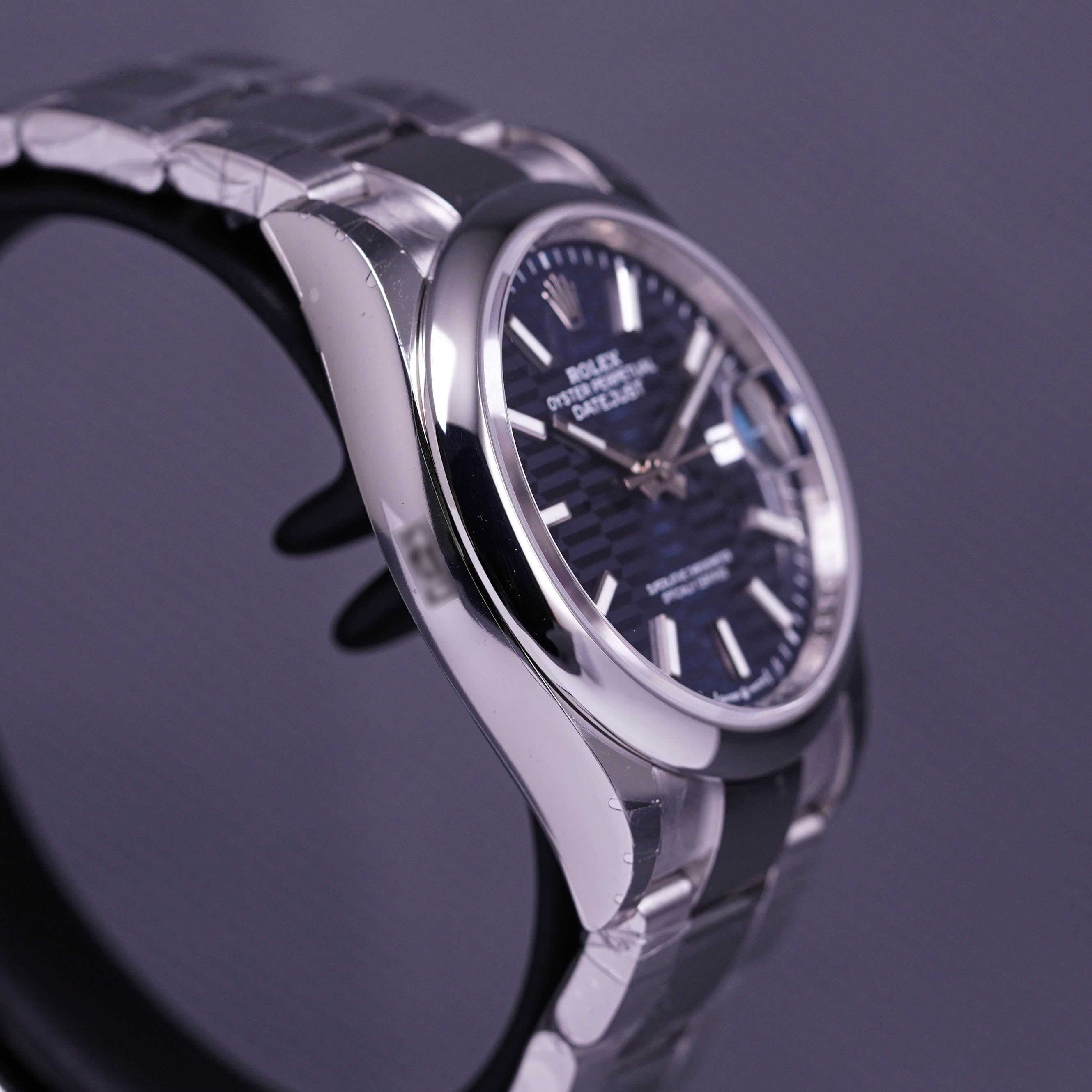 DATEJUST 36MM DOMED OYSTER BLUE FLUTED DIAL (2022)