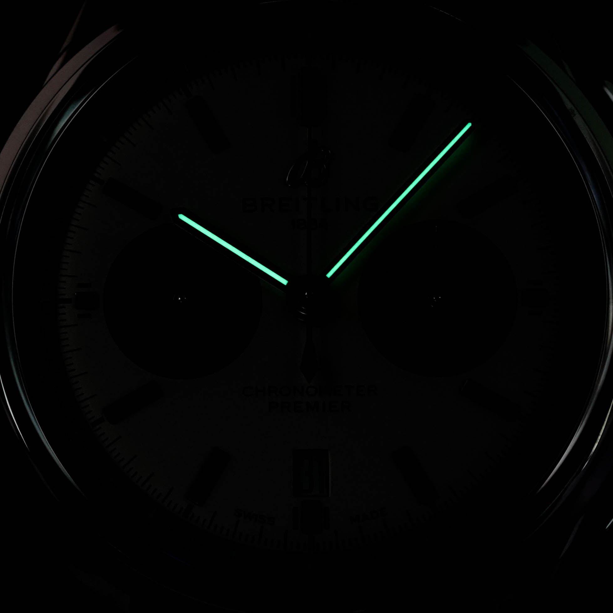 PREMIER B01 CHRONOGRAPH WHITE PANDA DIAL (2019)