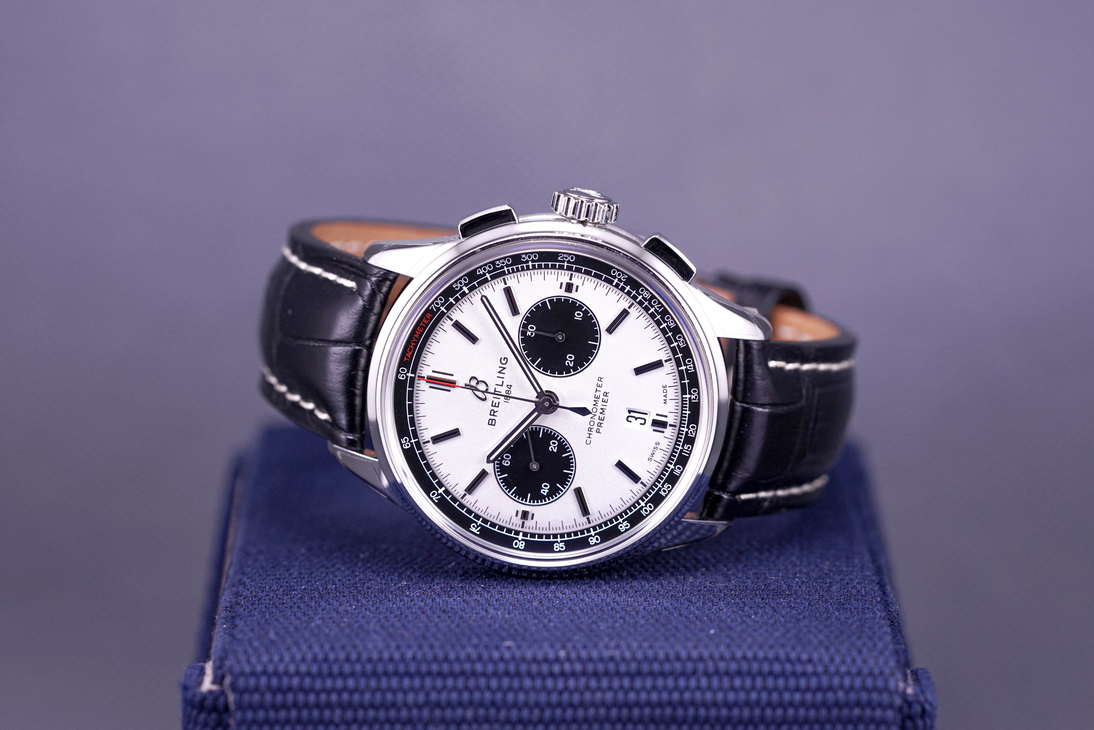 PREMIER B01 CHRONOGRAPH WHITE PANDA DIAL (2019)