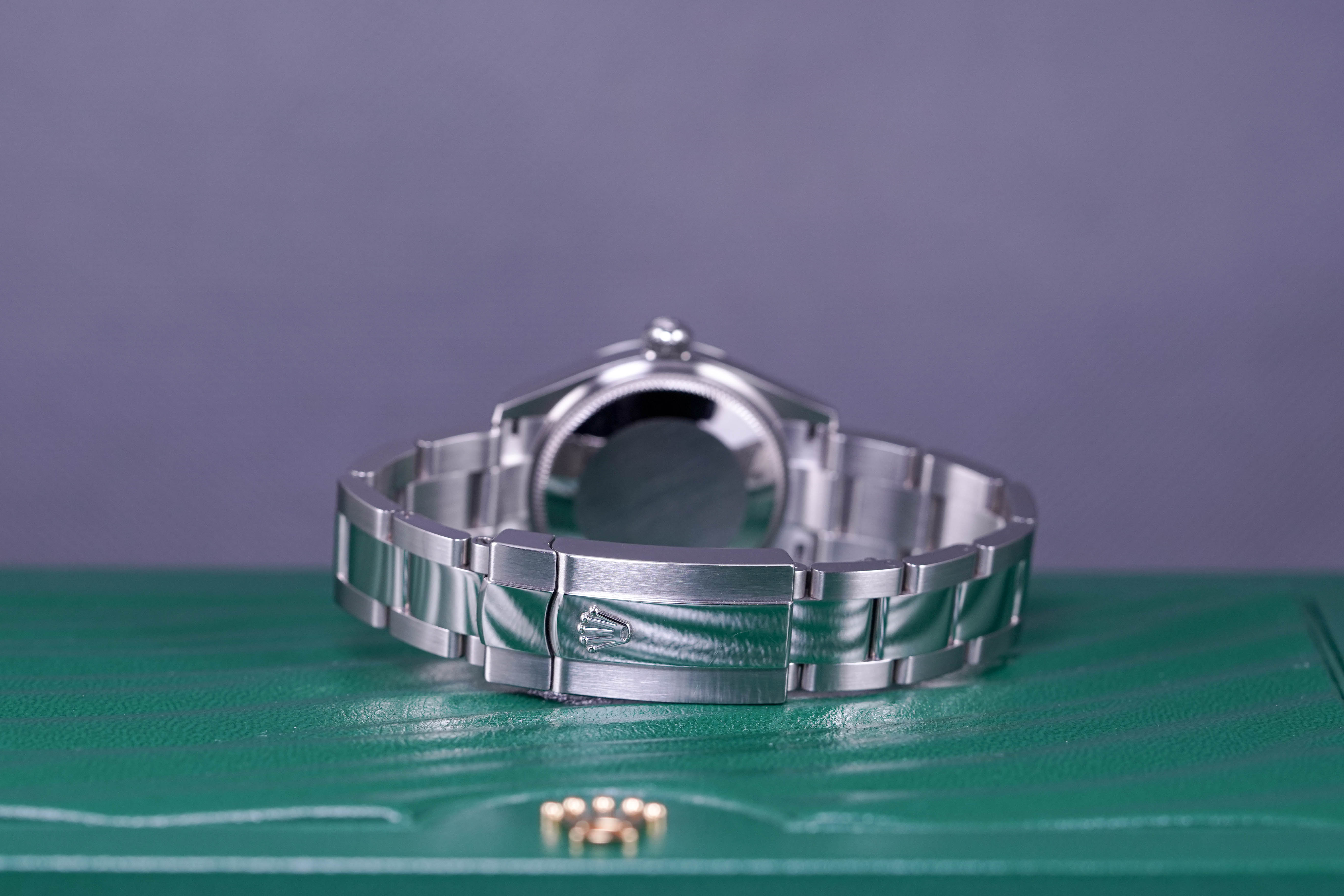 DATEJUST 31MM OYSTER DOMED BEZEL MINT GREEN DIAL (2022)