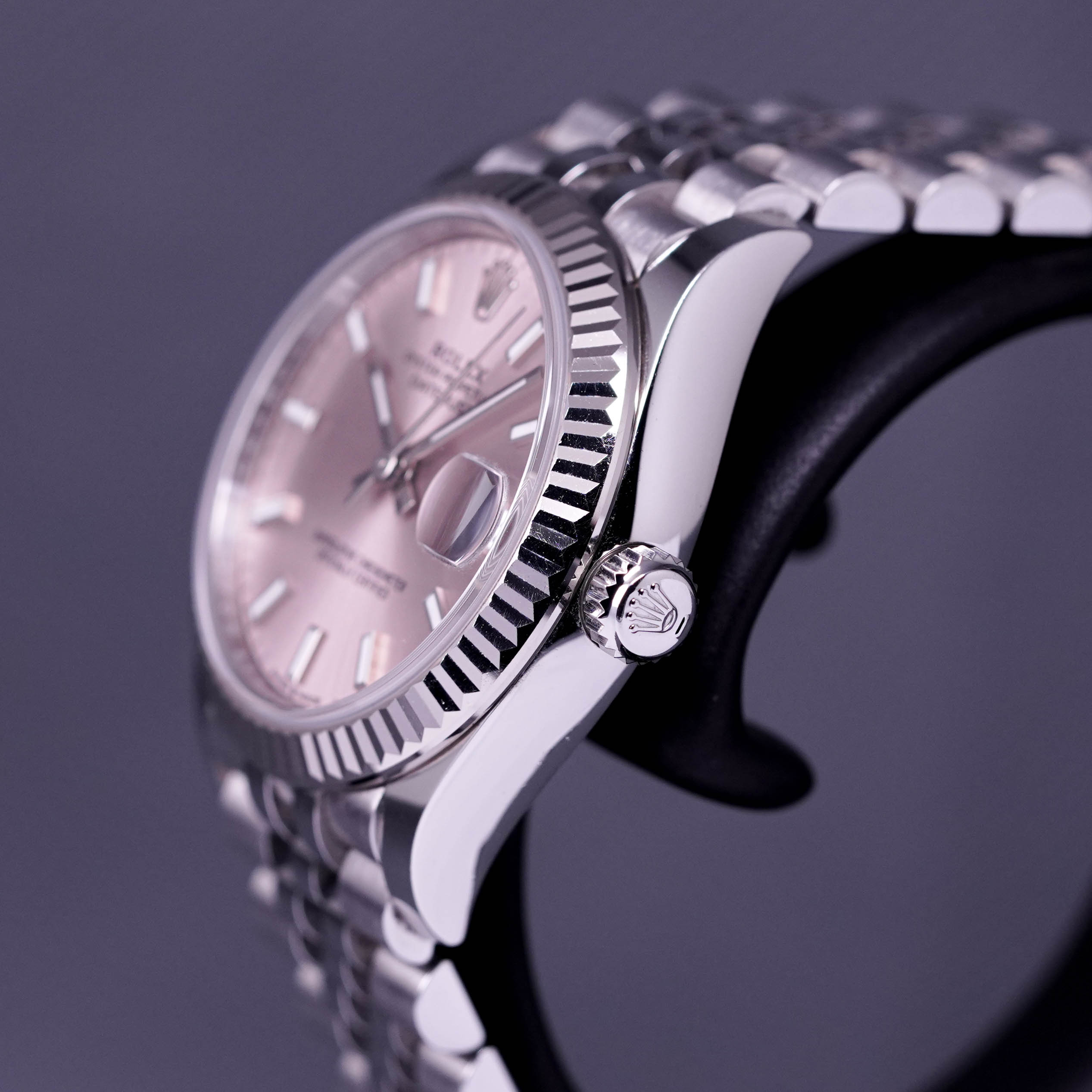 DATEJUST 31MM FLUTED JUBILEE PINK DIAL (2022)