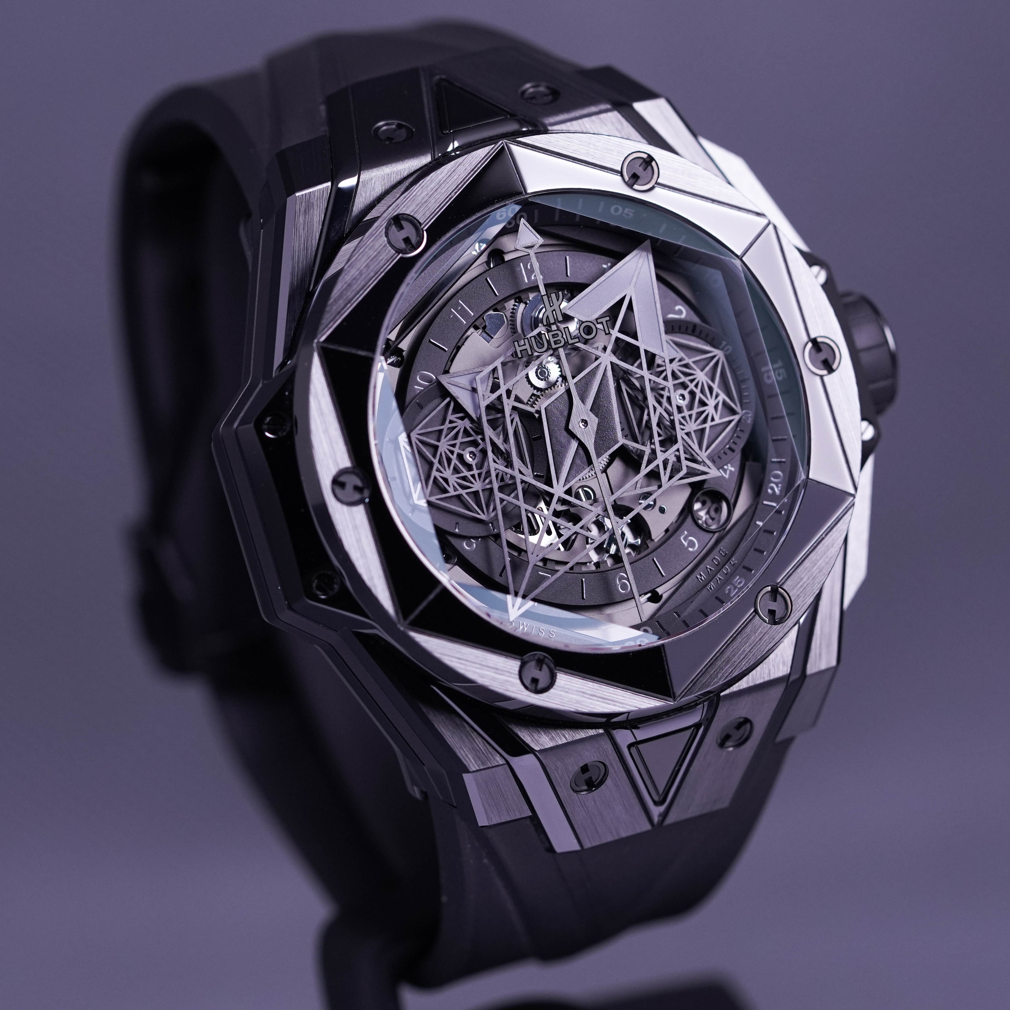 BIG BANG 45MM SANG BLEU-II BLACK MAGIC (2022)