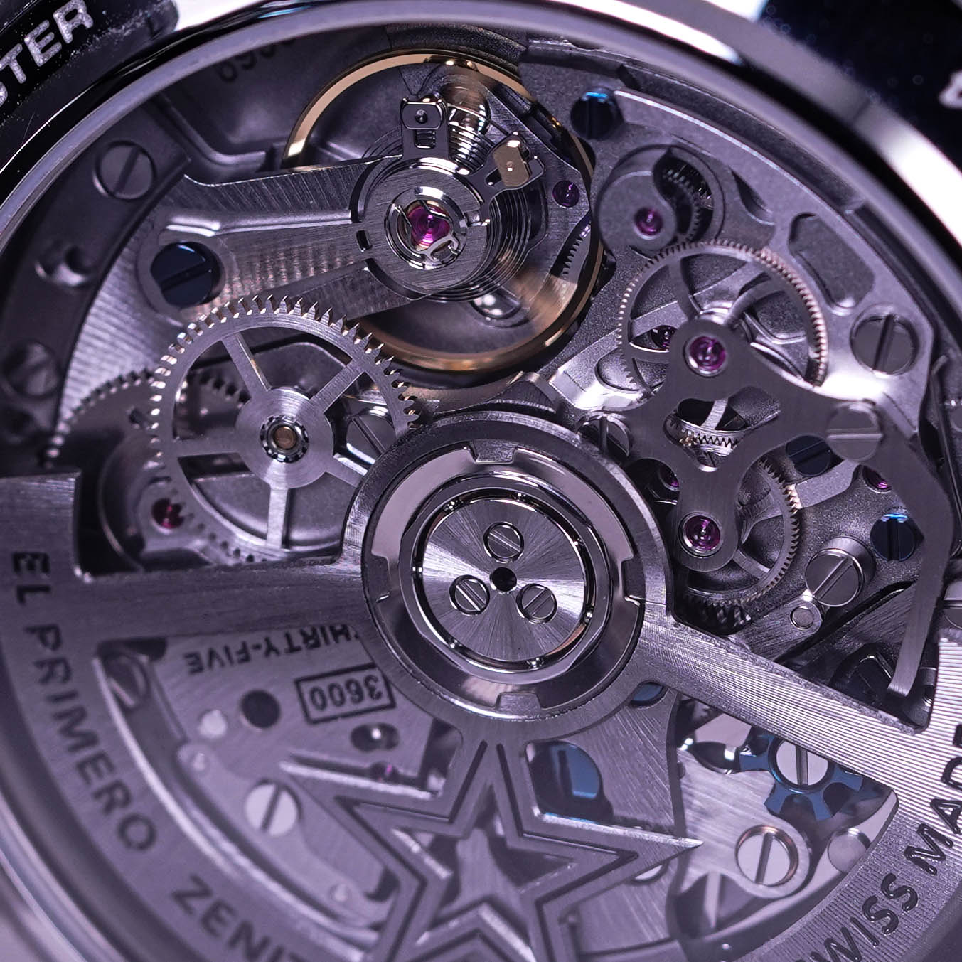 EL PRIMERO CHRONOMASTER SPORT WHITE DIAL BLUE STRAP (2022)