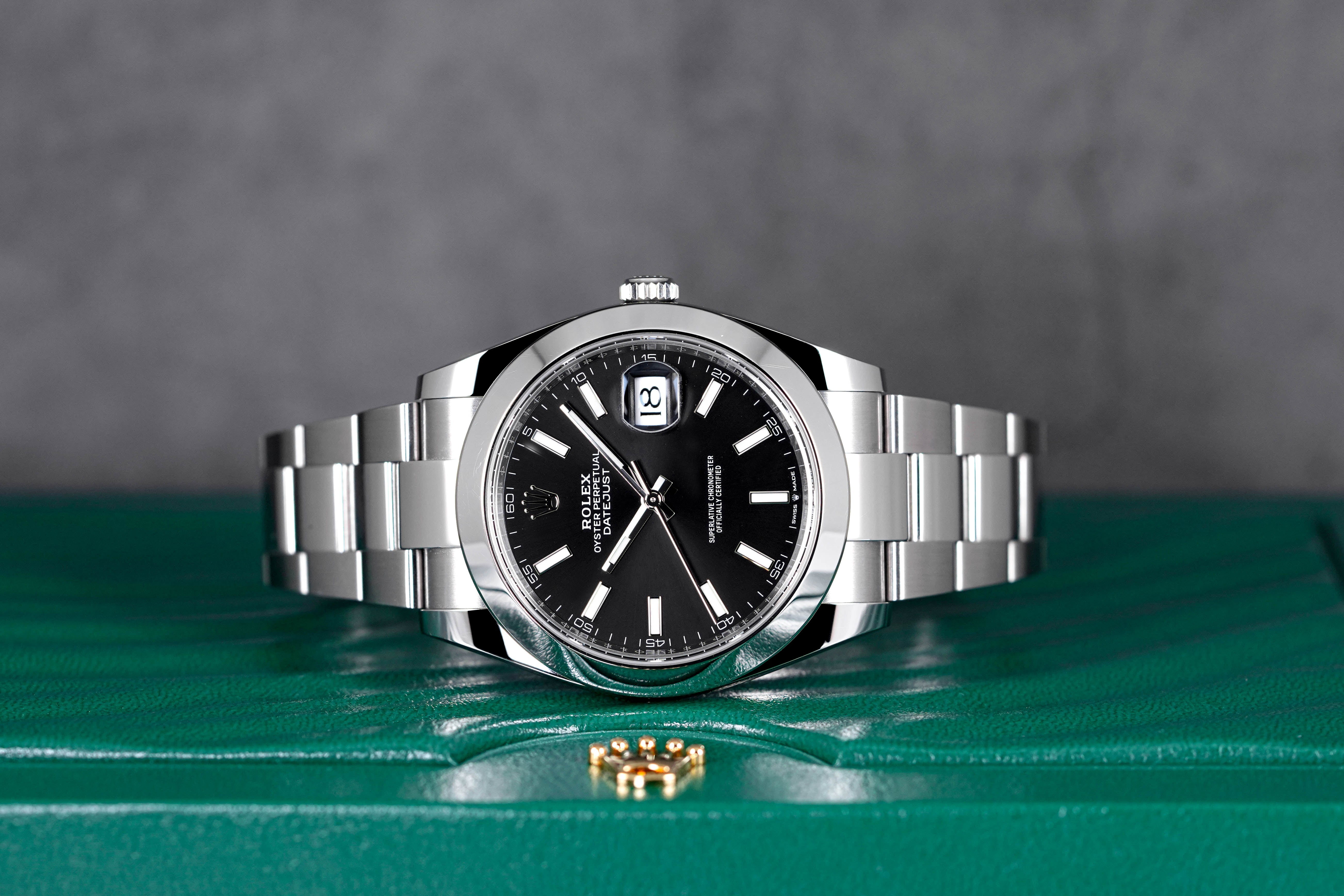 DATEJUST 41MM BLACK DIAL (2022)