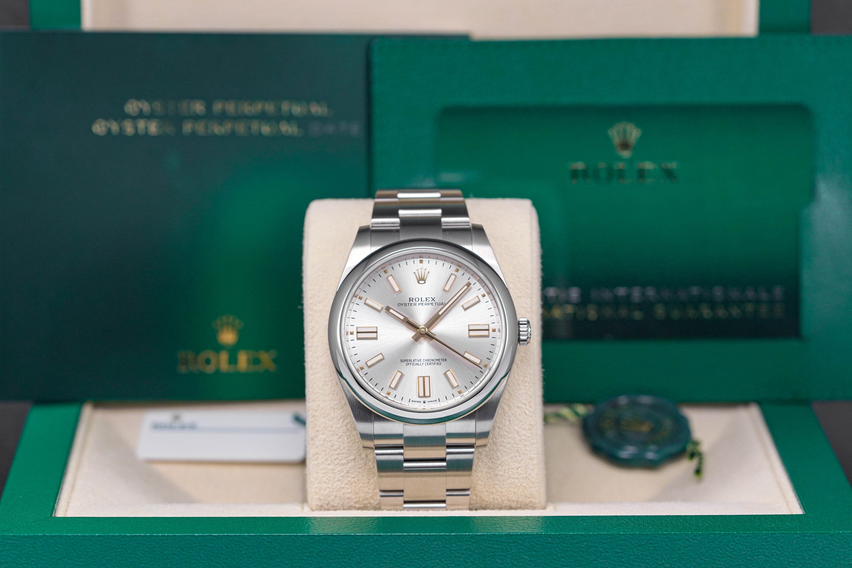 OYSTER PERPETUAL 41MM SILVER DIAL (2023)