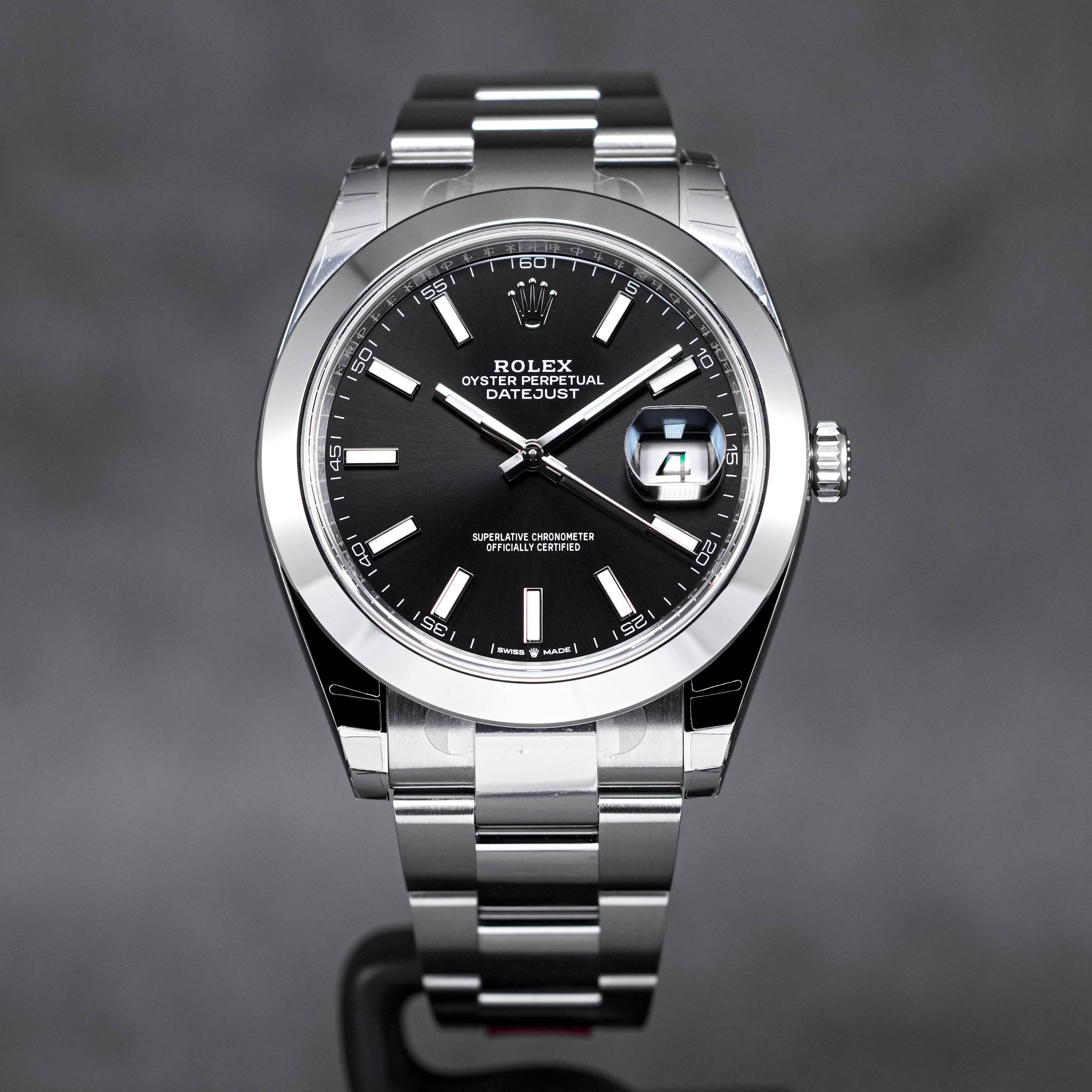 DATEJUST 41MM BLACK DIAL (2023)