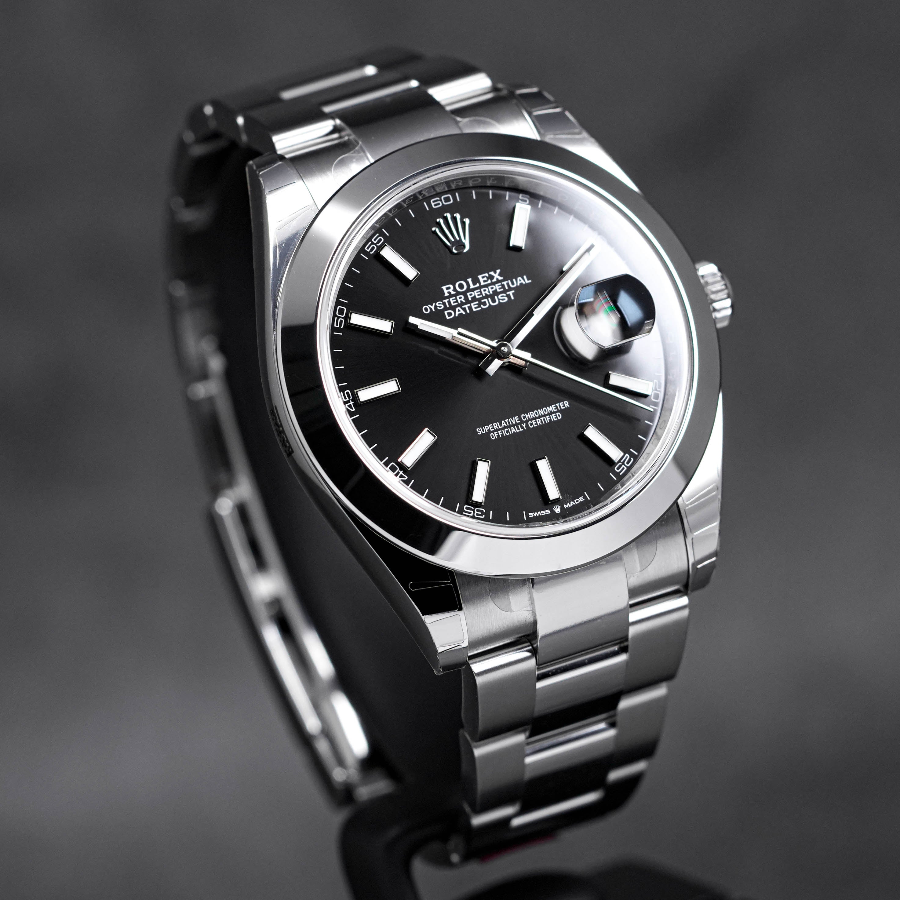 DATEJUST 41MM BLACK DIAL (2023)