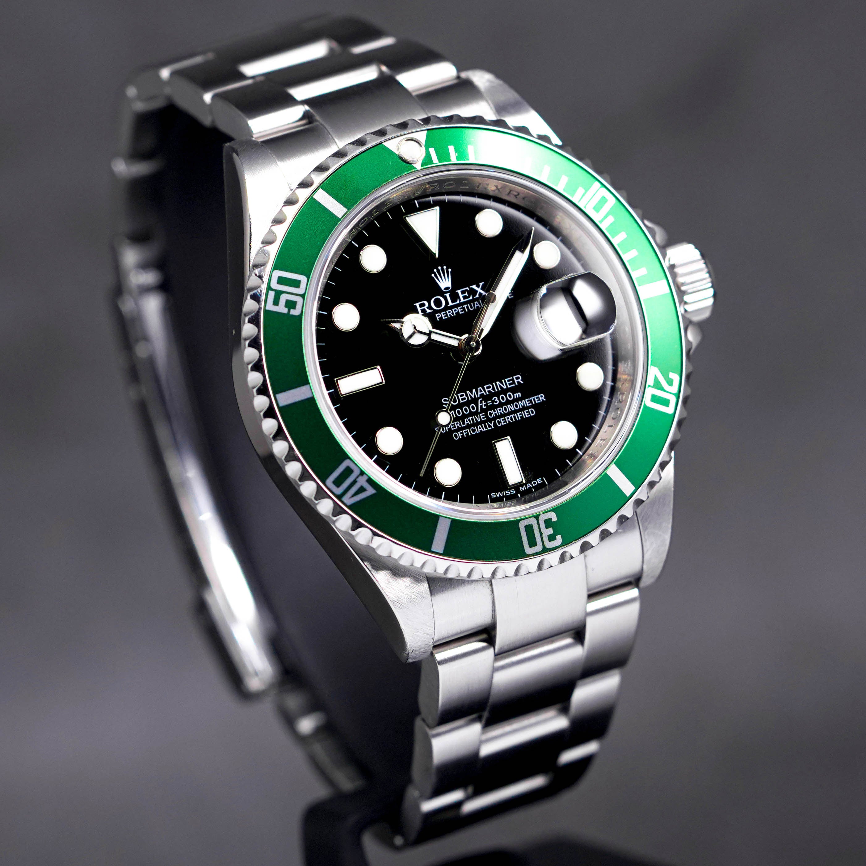 SUBMARINER DATE 40MM KERMIT 'M SERIES-REHAUT' (2009)