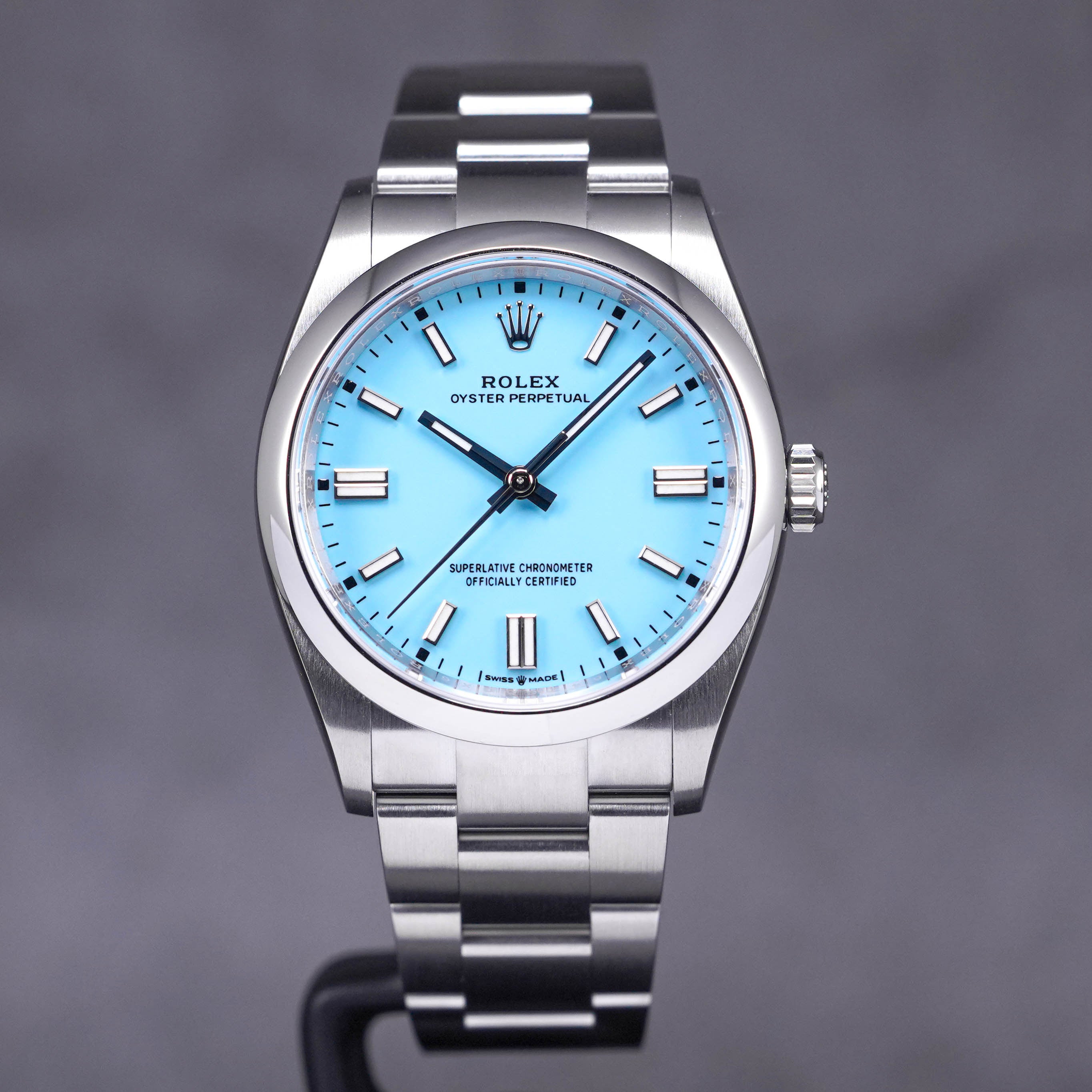 Rolex Oyster Perpetual Tiffany Blue