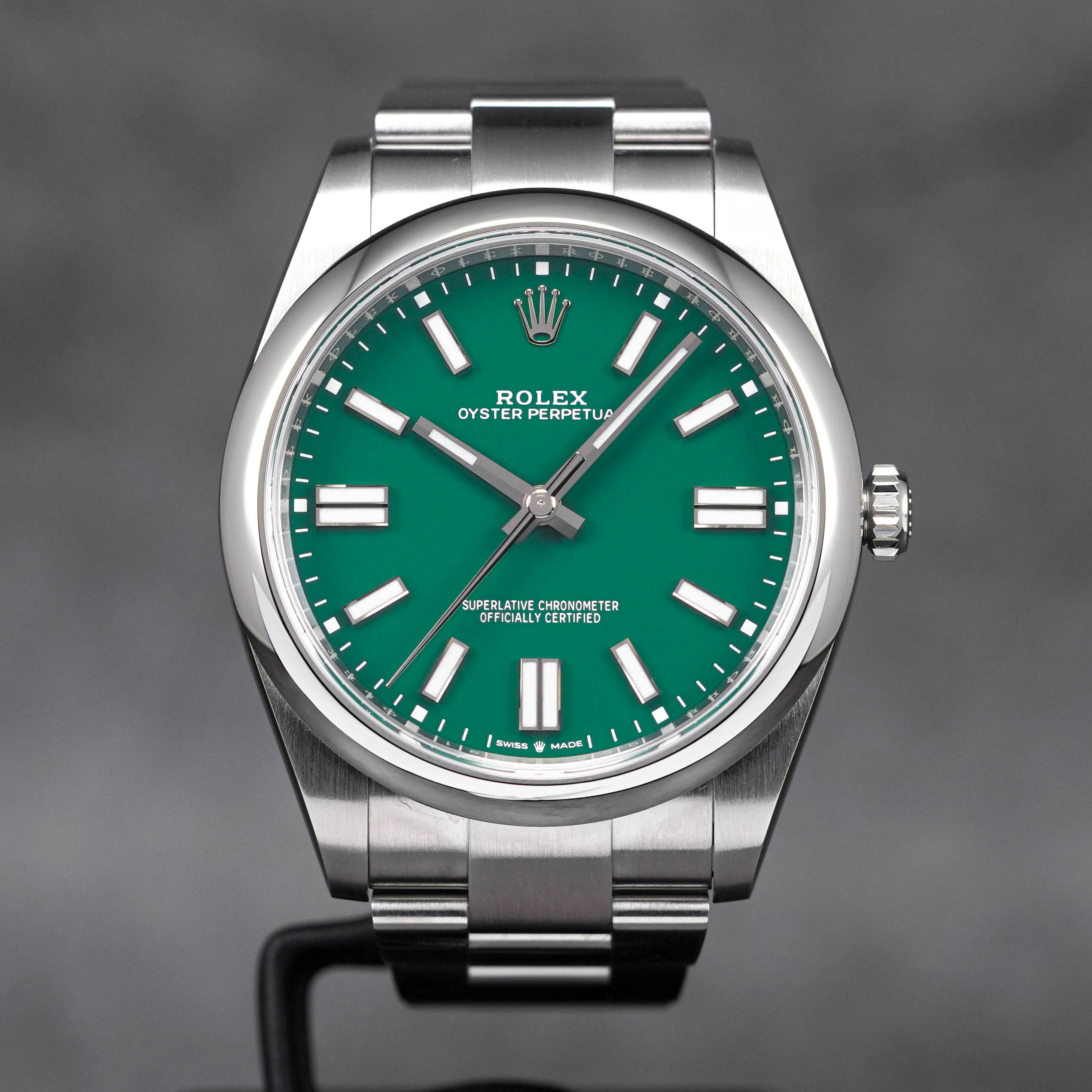 OYSTER PERPETUAL 41MM GREEN DIAL (2023)