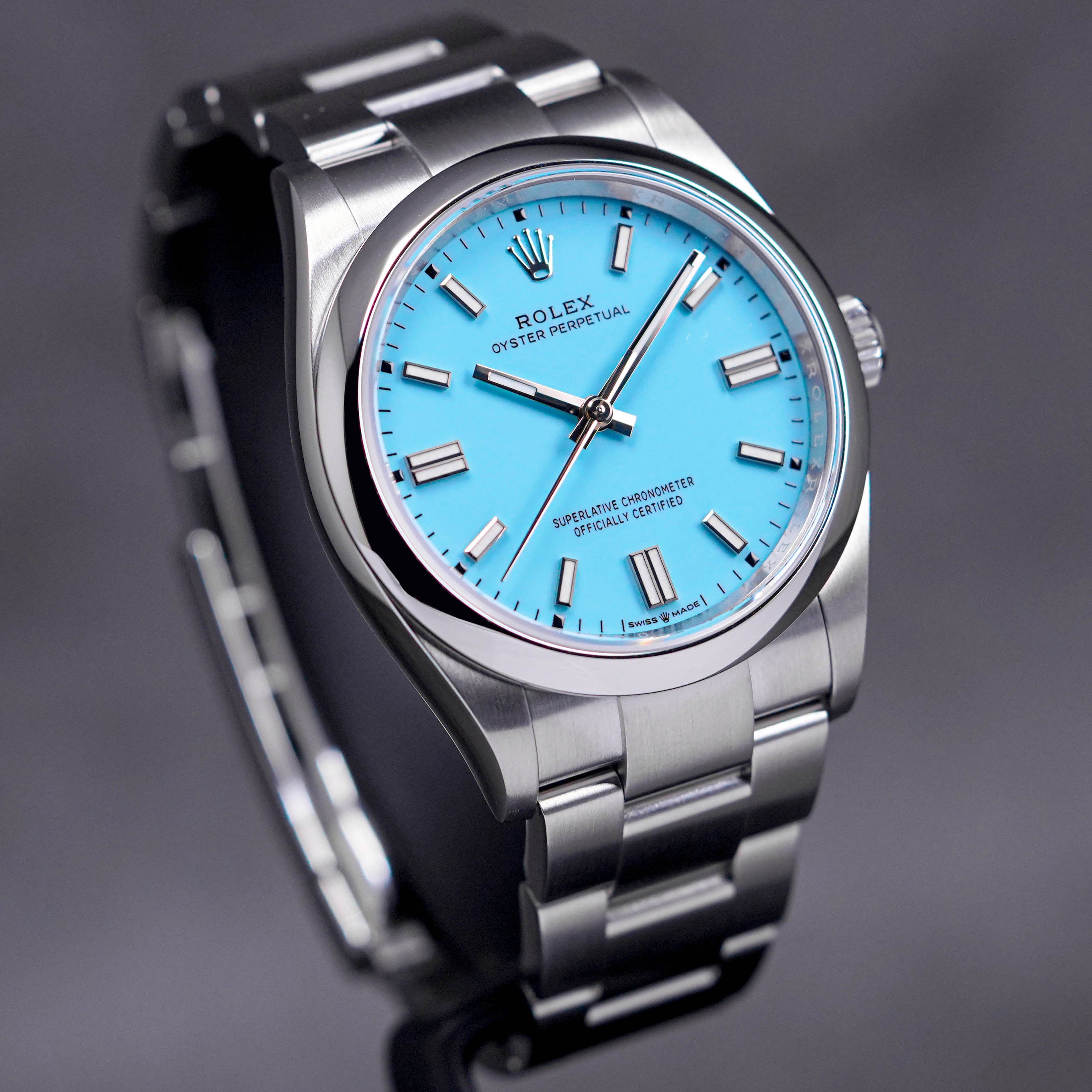 OYSTER PERPETUAL 36MM BLUE TIFFANY DIAL (2022)
