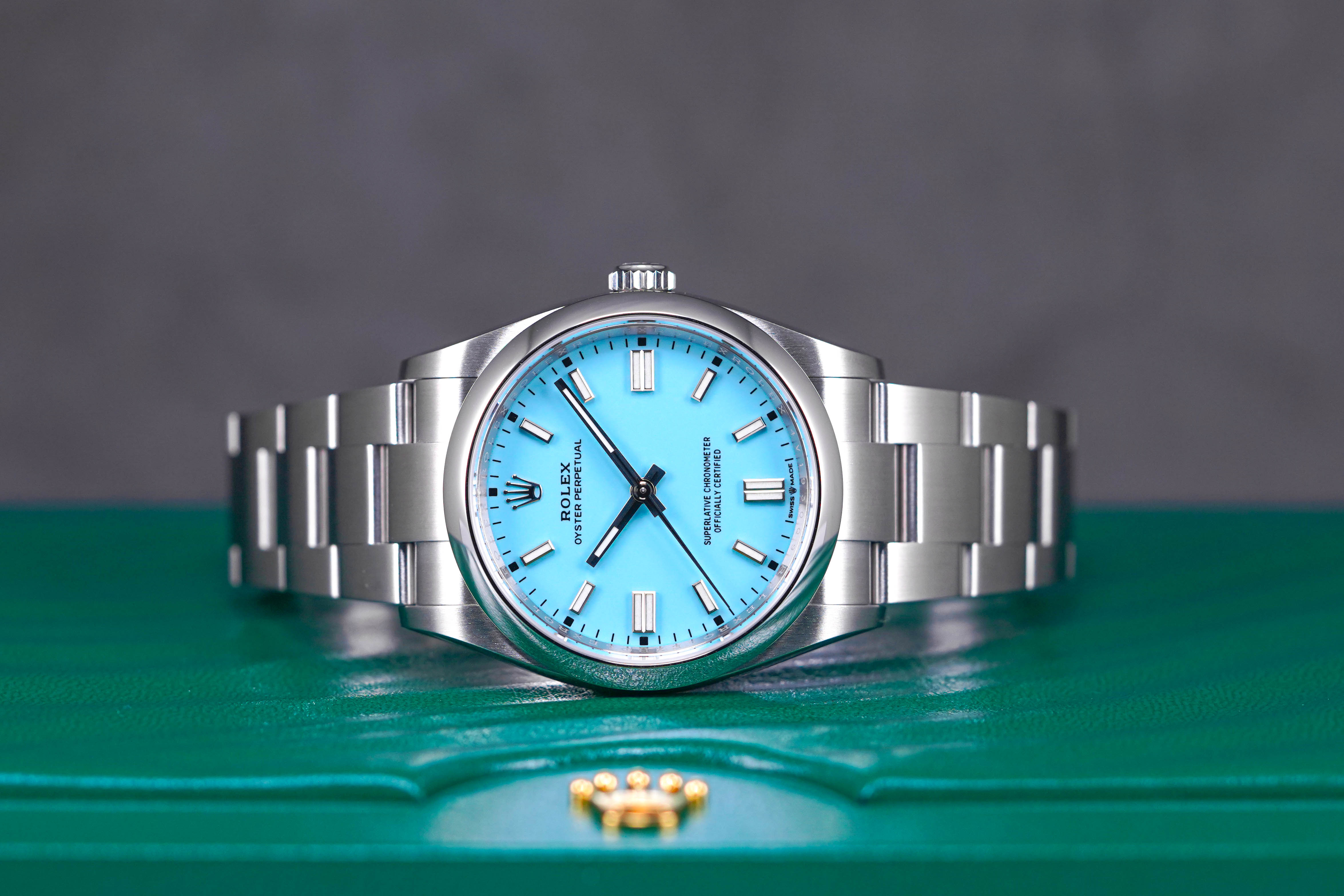 OYSTER PERPETUAL 36MM BLUE TIFFANY DIAL (2022)