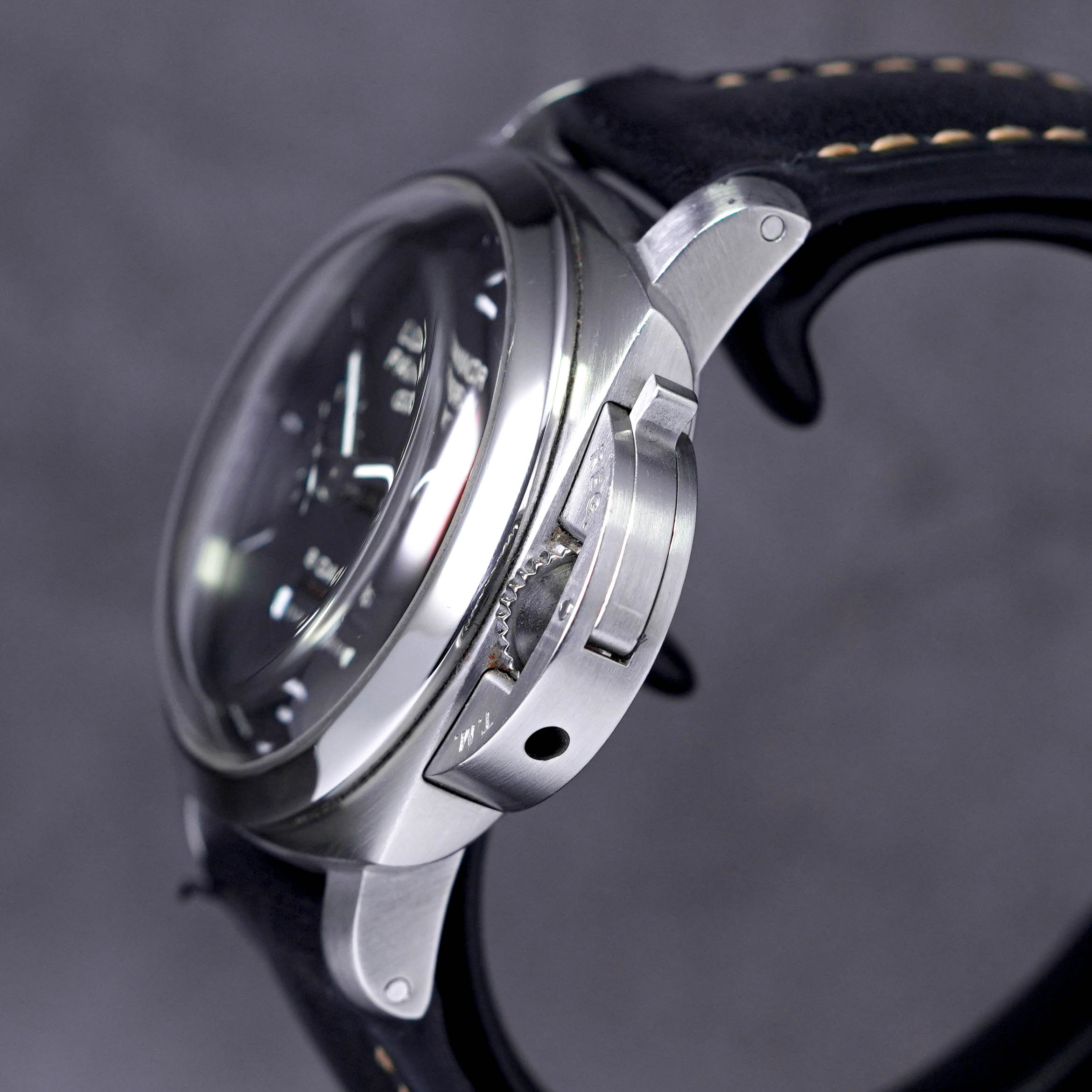 LUMINOR 1950 8 DAYS GMT PAM 233 BLACK DIAL (CIRCA 2008)