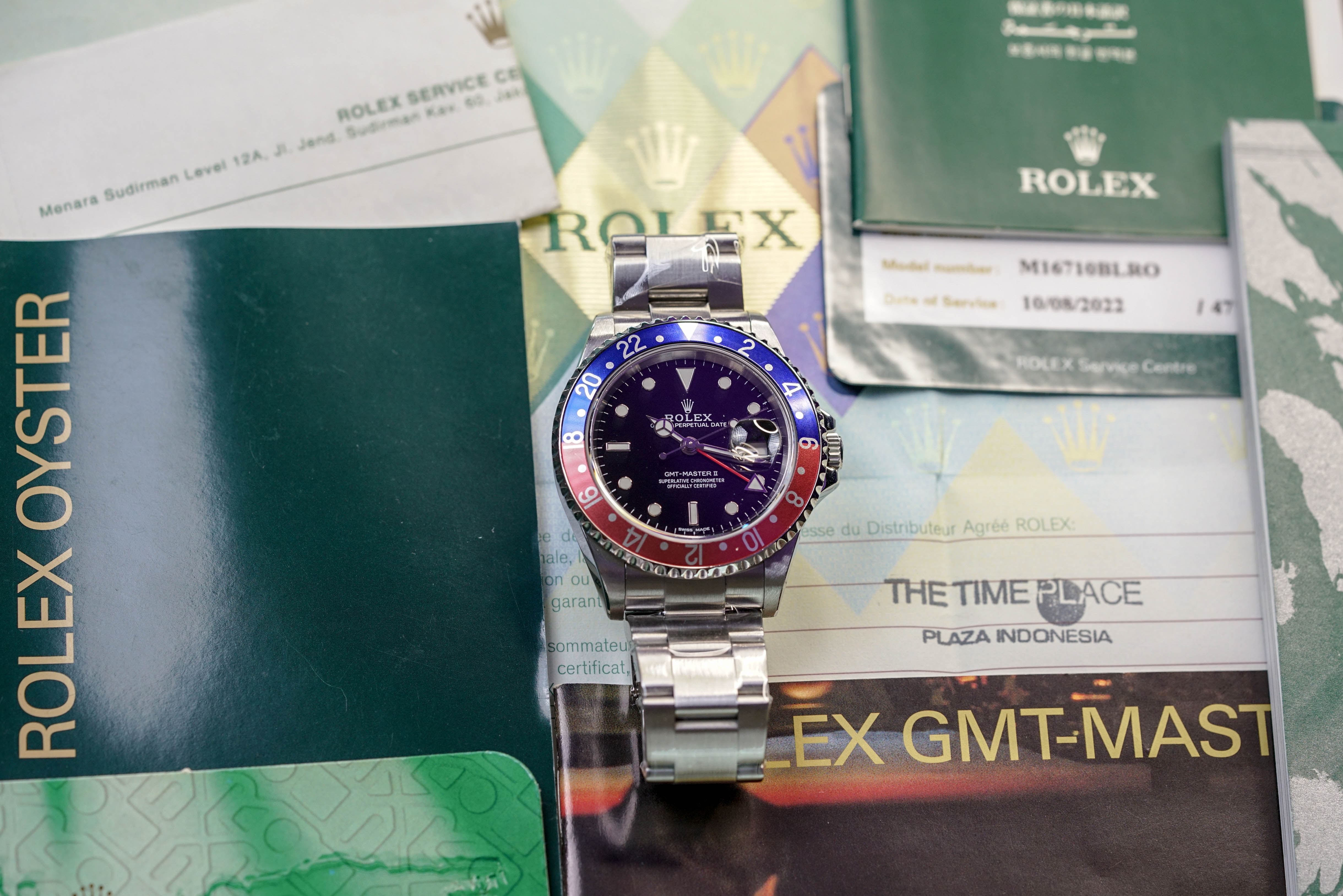 GMT MASTER II 'PEPSI' 16710 (2007)