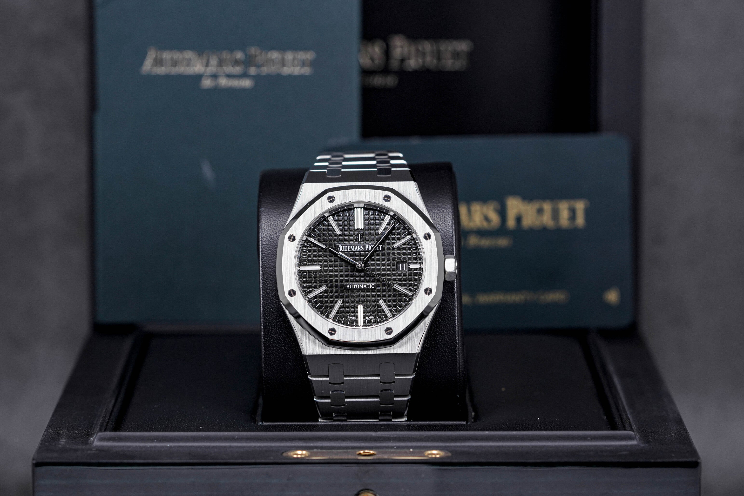 ROYAL OAK 41MM 15400 BLACK DIAL (2014)