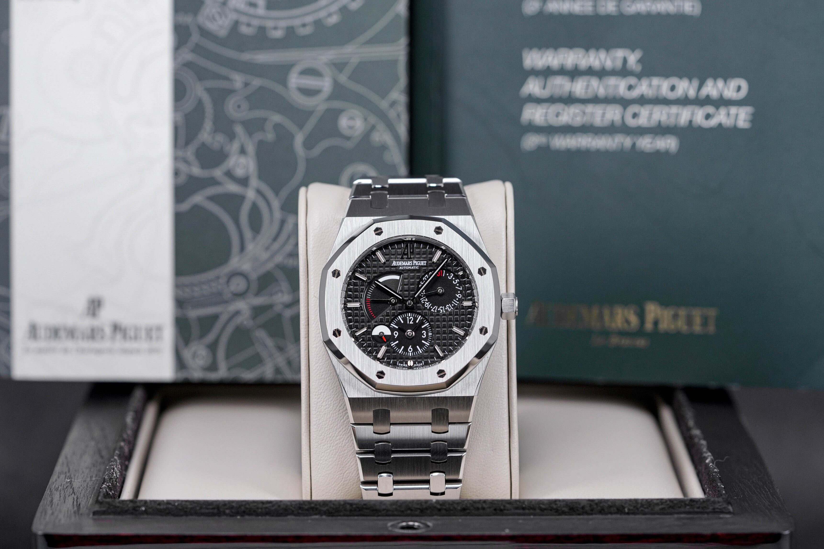 ROYAL OAK 39MM DUALTIME BLACK DIAL (2013)