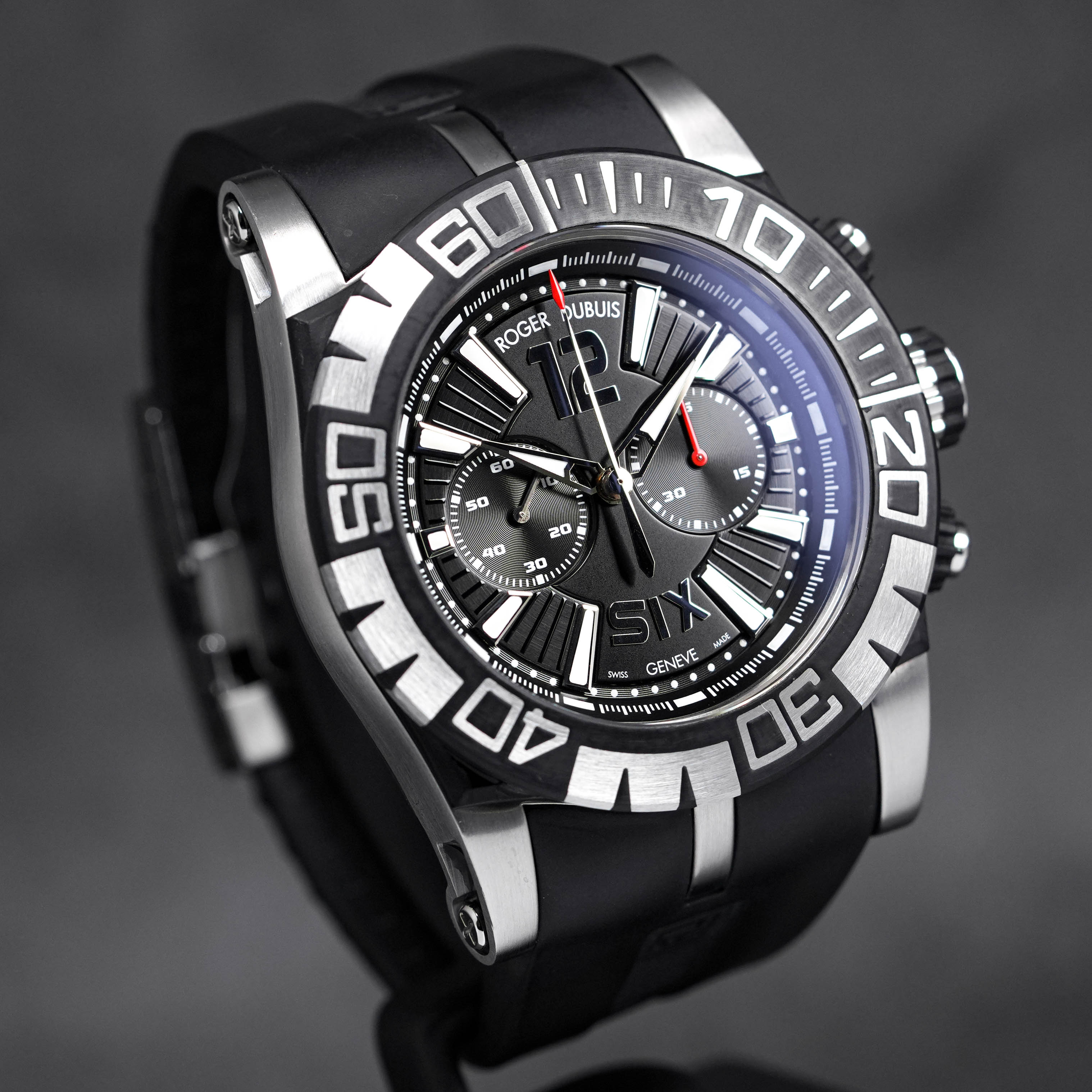 EASY DIVER CHRONOGRAPH 46MM STEEL BLACK DIAL (2008)